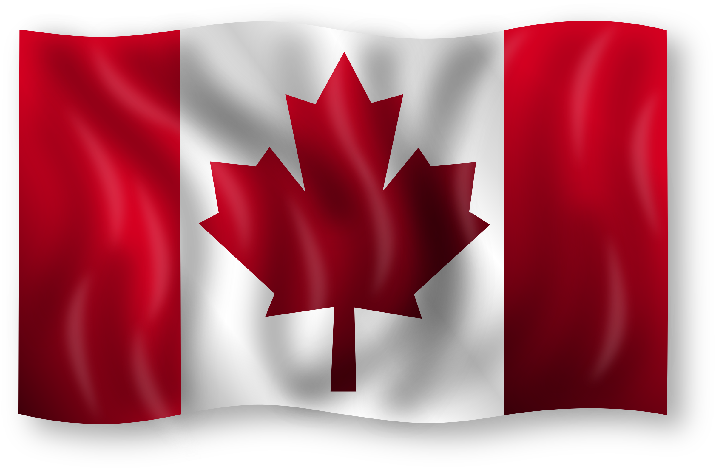 Clipart - Canadian Flag 8