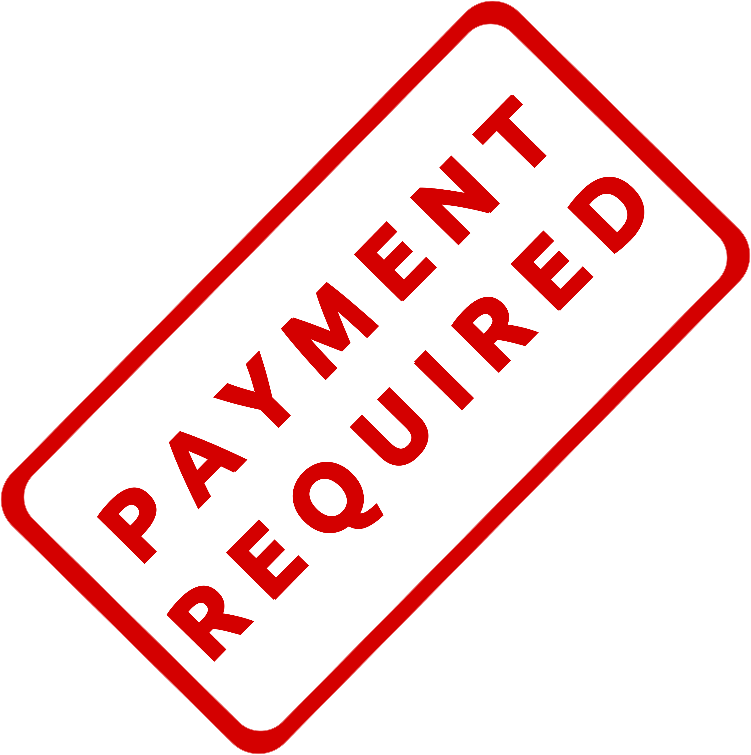 Clipart Payment Required Business Stamp 1