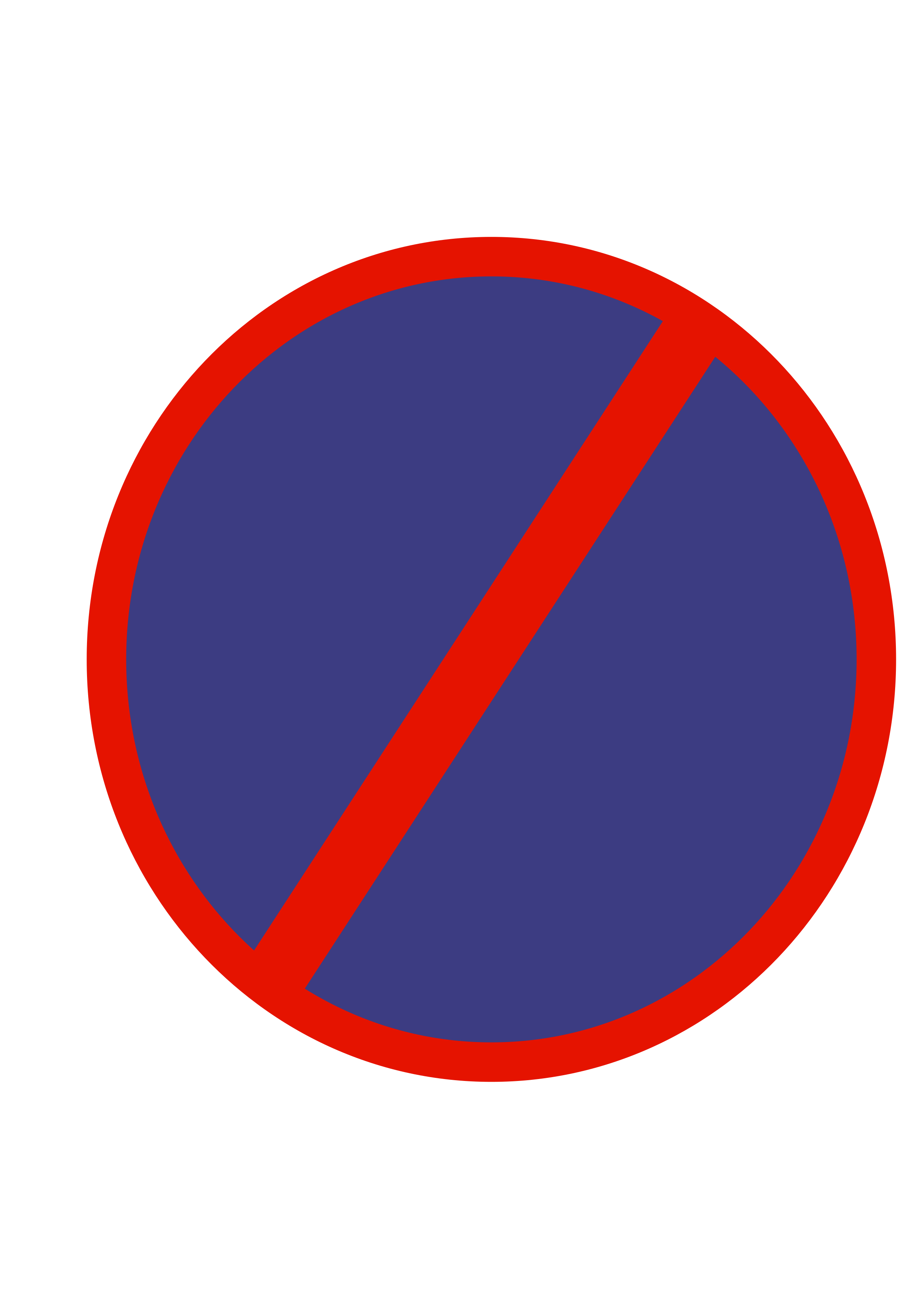 Clipart - Indian road sign - No parking