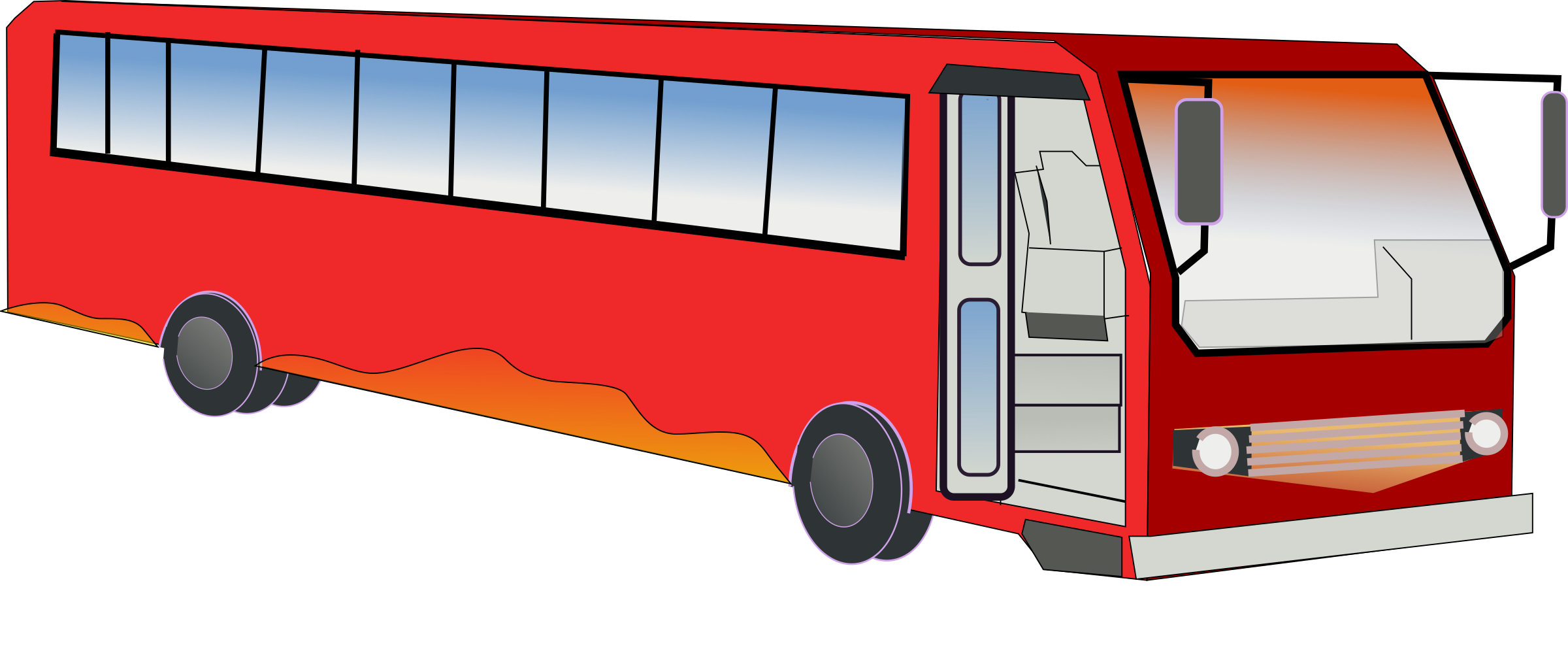clipart of buses - photo #29