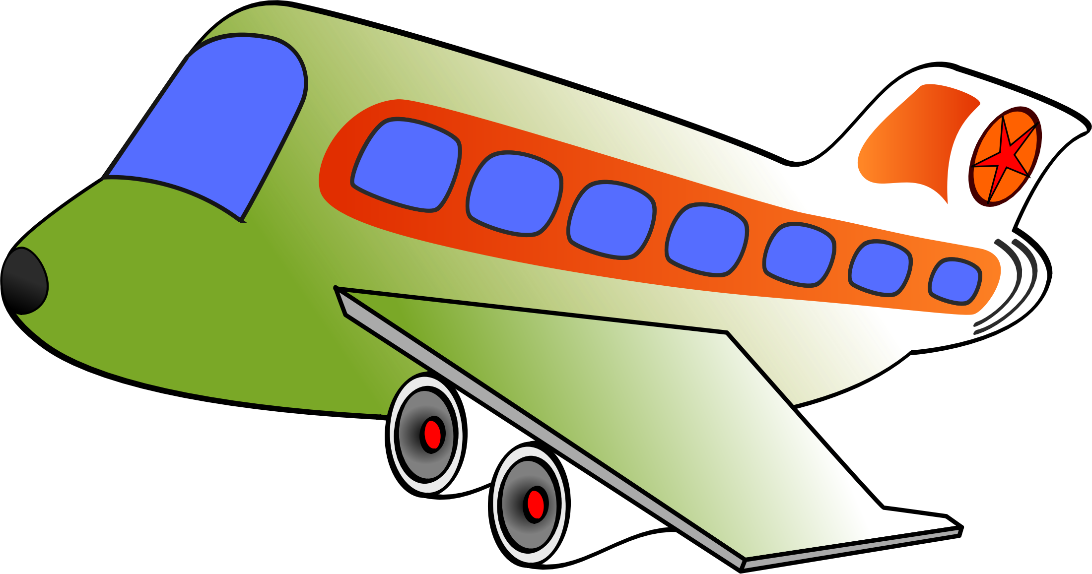funny airplane clipart - photo #19