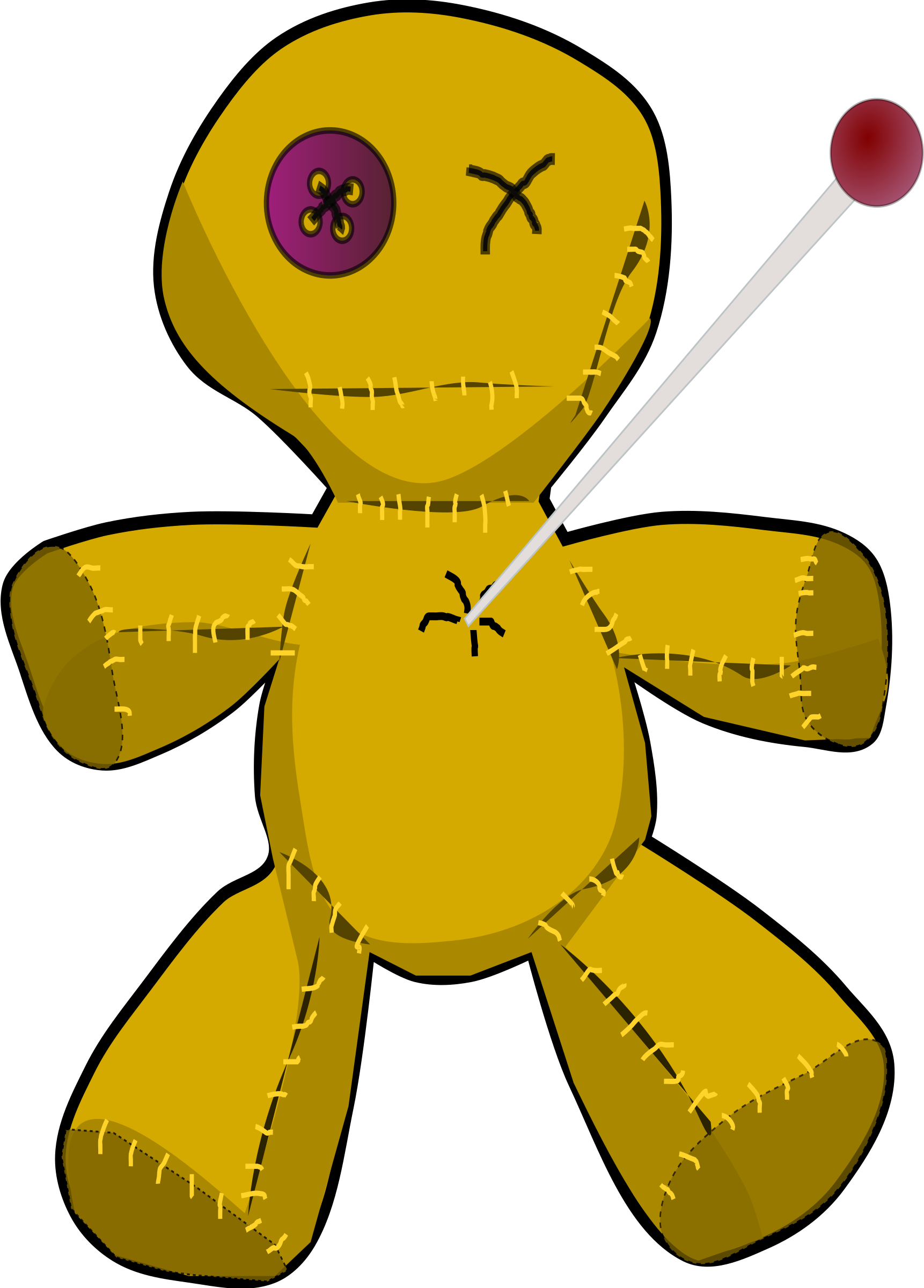 Clipart - voodoo doll