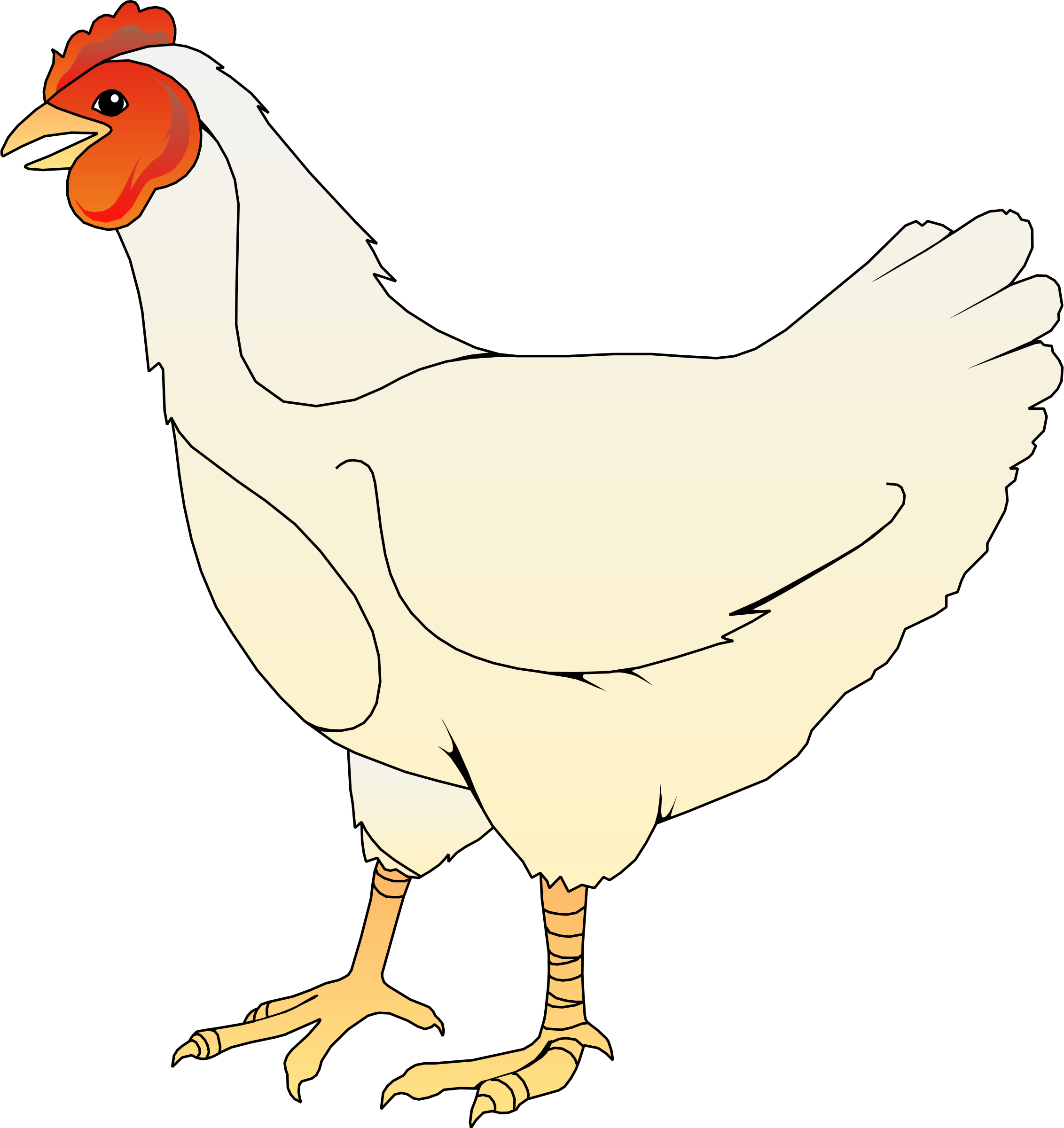Clipart Ayam Betina