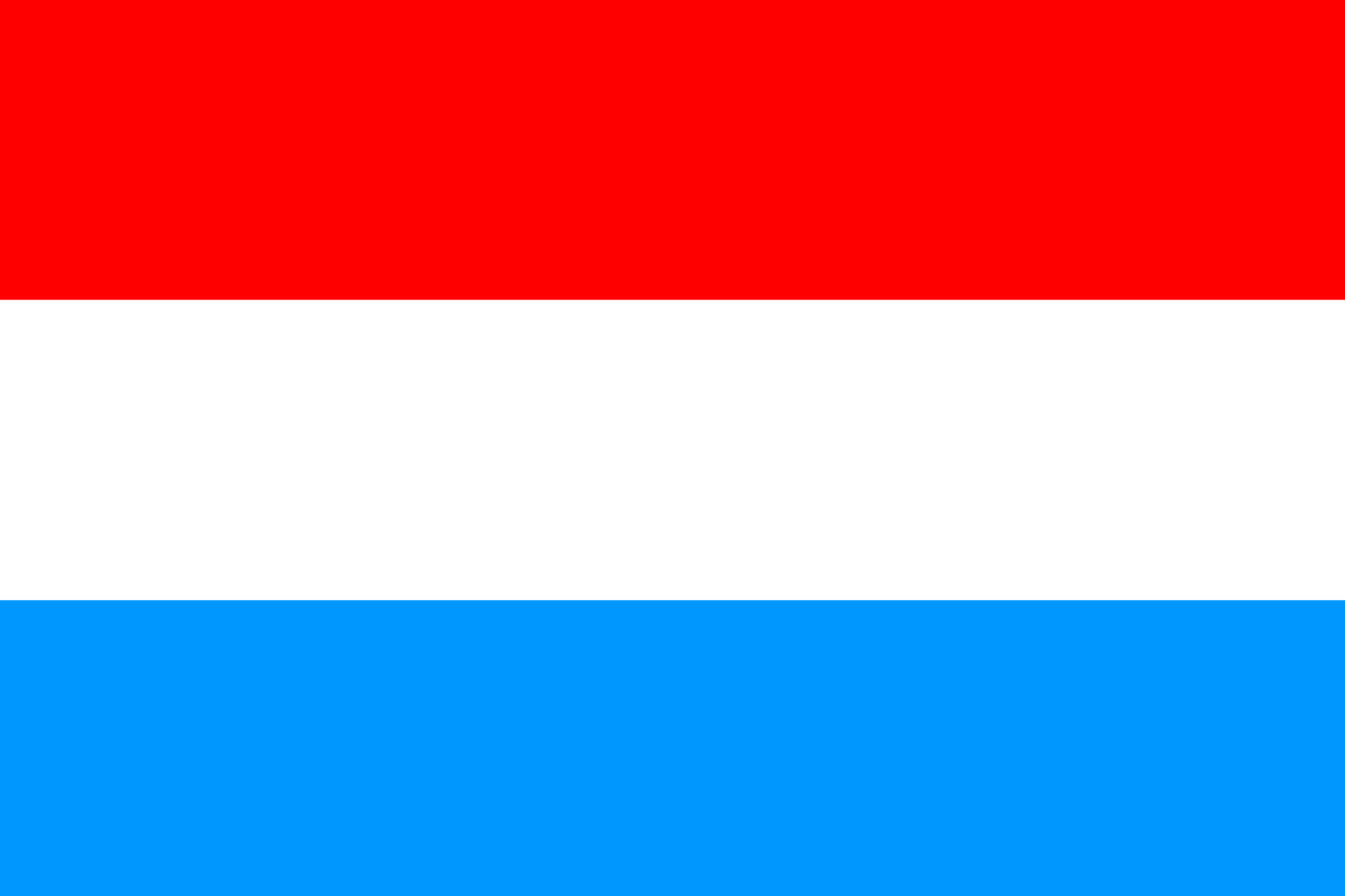 Clipart - Flag of Luxembourg