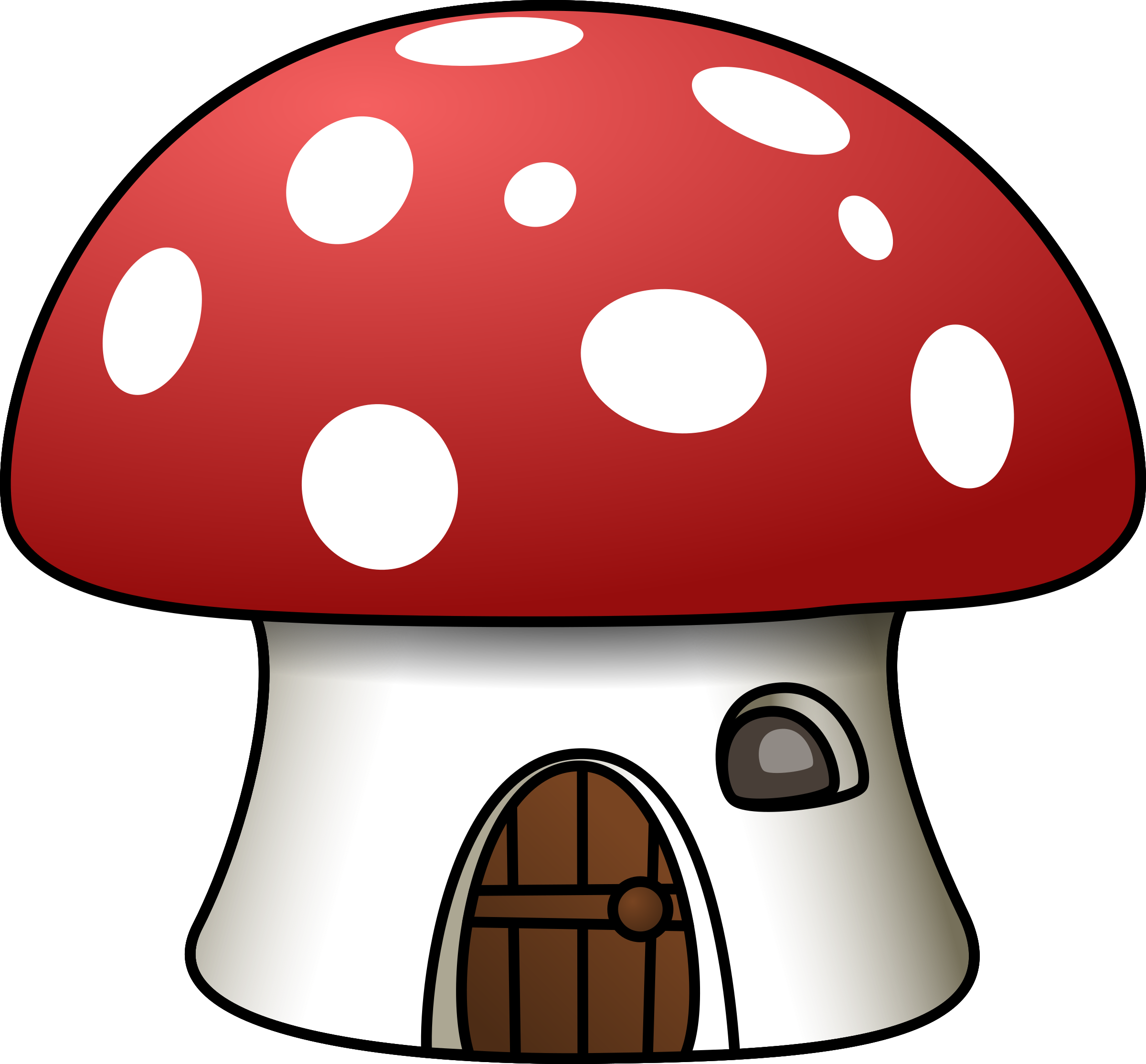 toadstool mushroom clipart - photo #10