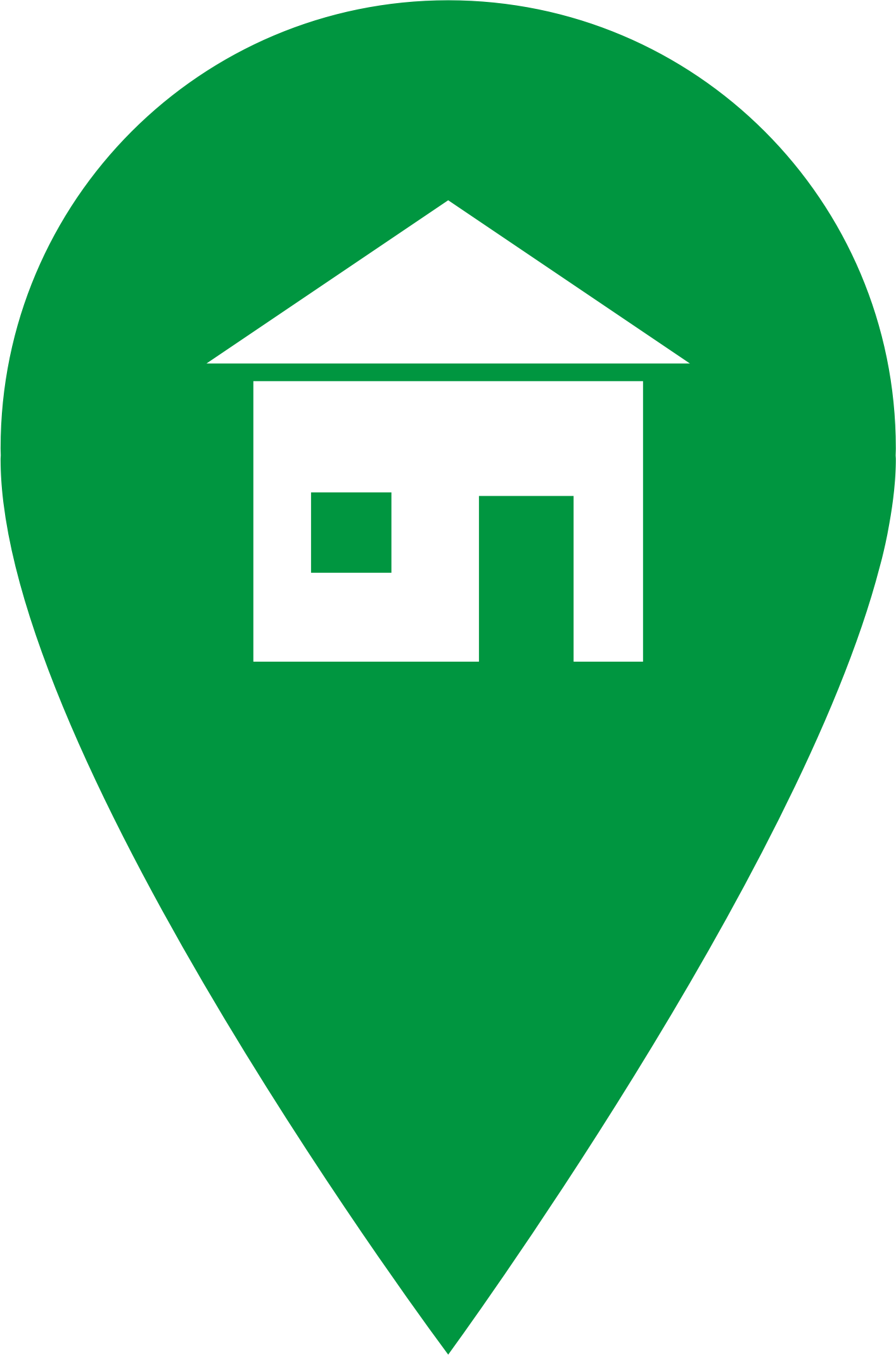 Download Clipart - Green Home Icon