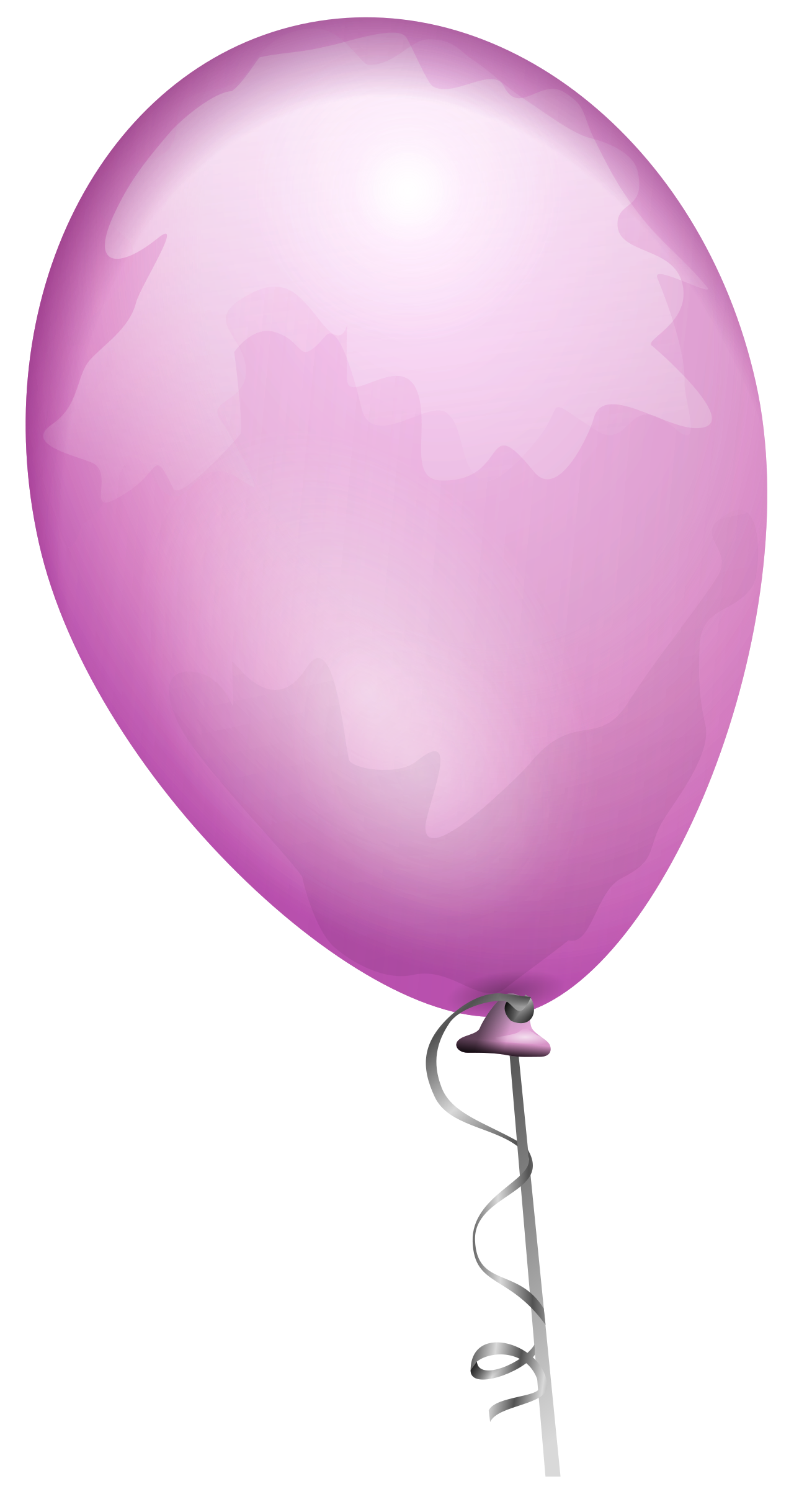Clipart - Pink balloon