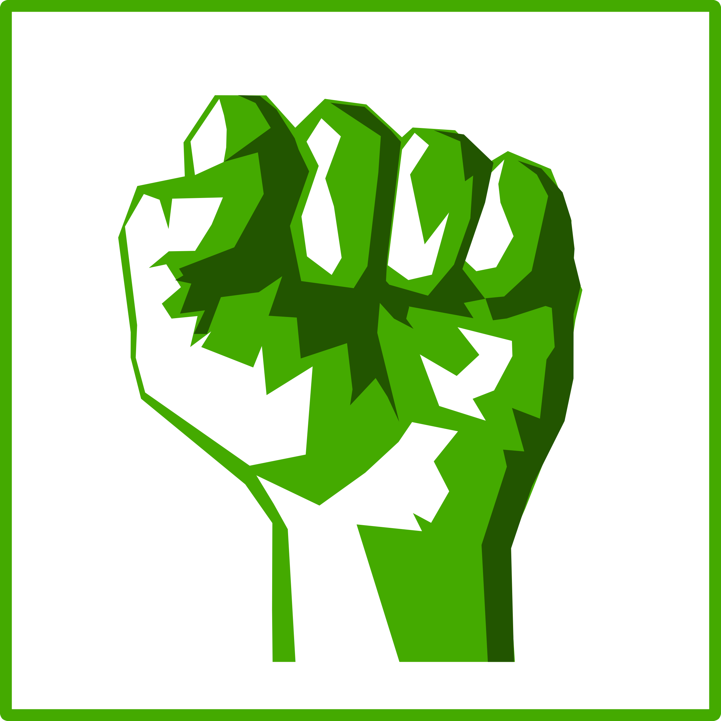 Clipart - Eco green power icon