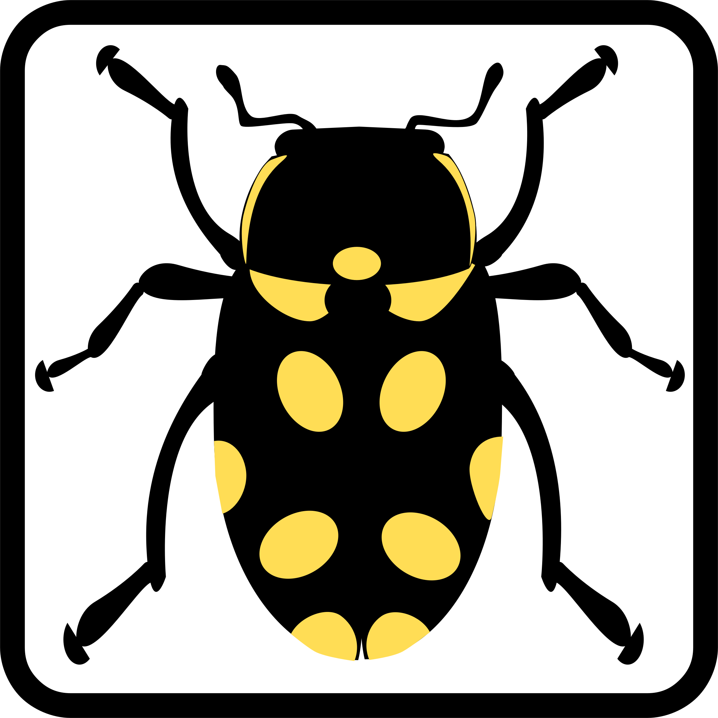 Clipart - Bug Icon