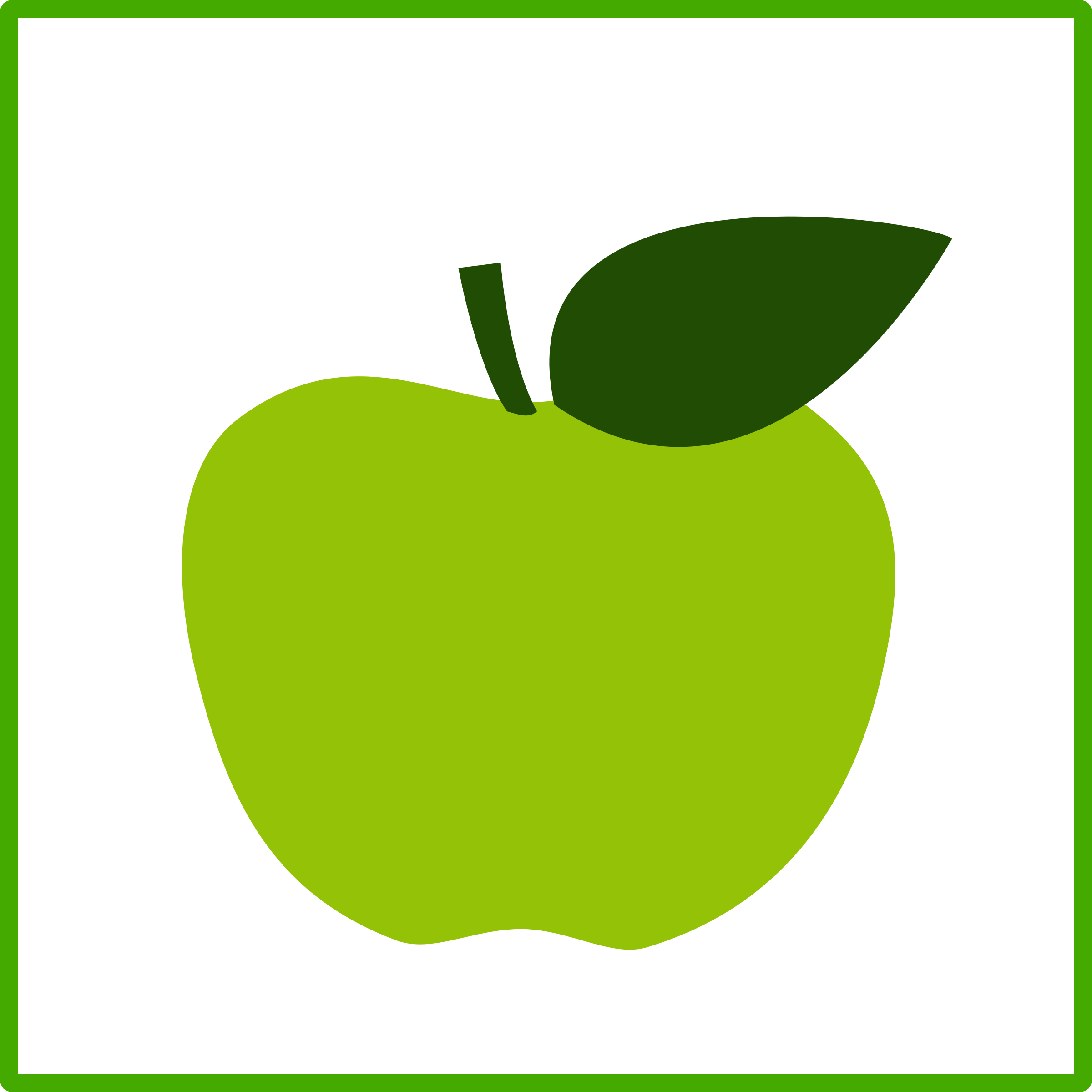 clipart of green apple - photo #31