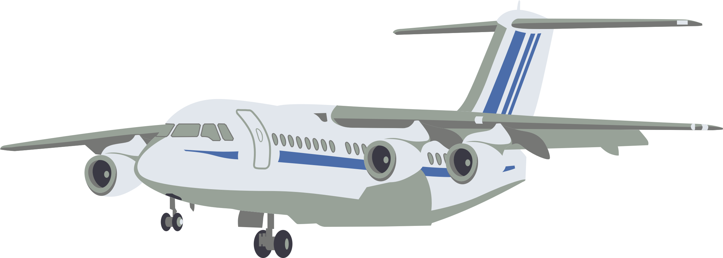 clipart passenger plane - photo #29