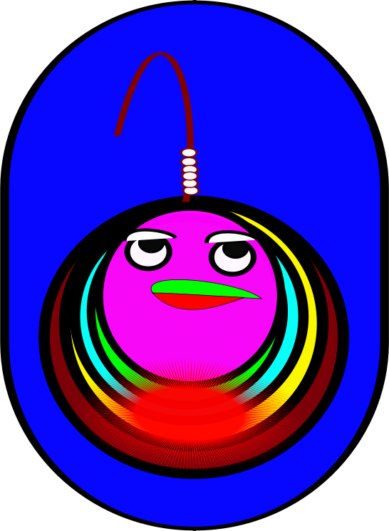 Clipart Lady Bomb