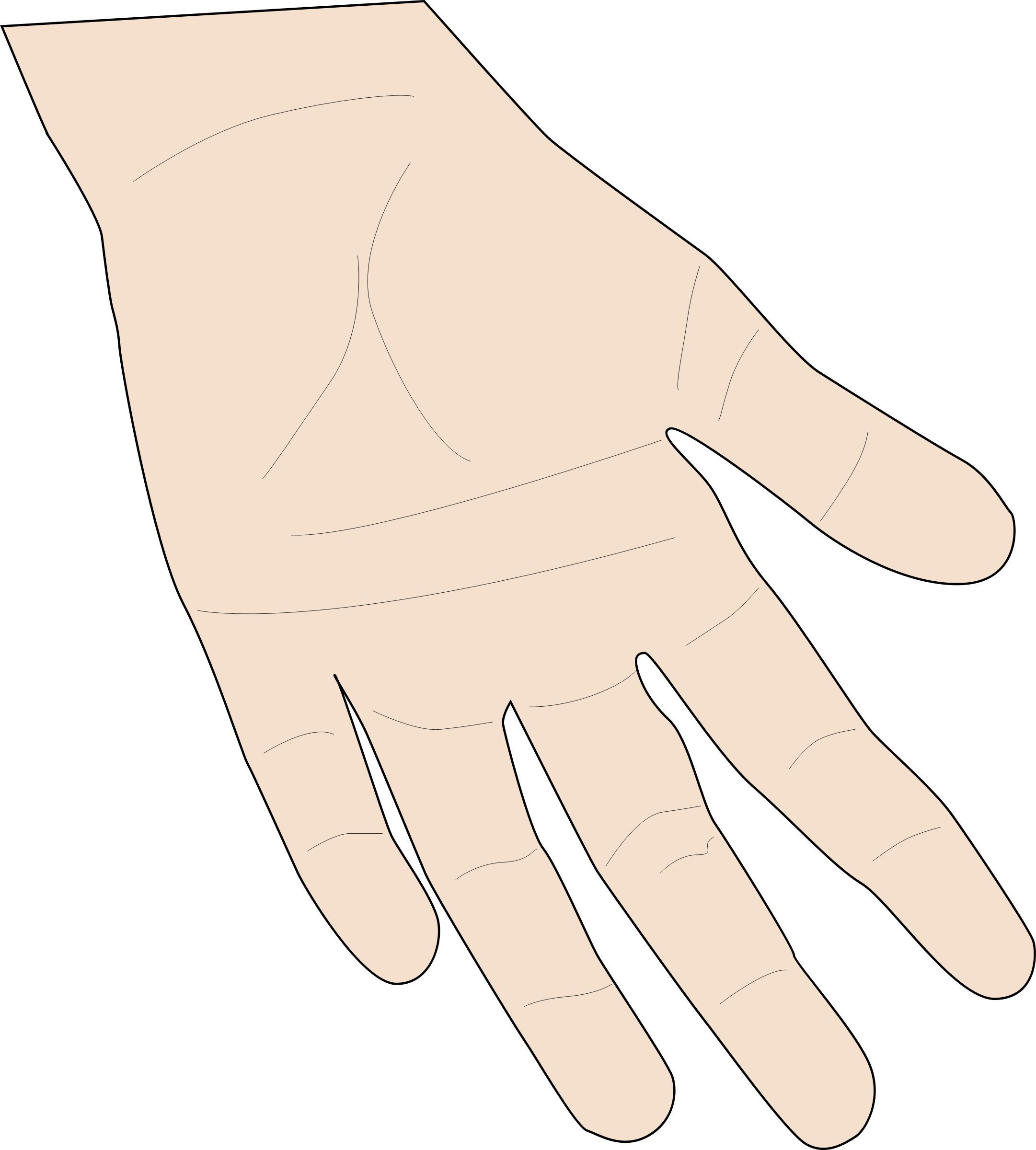 Clipart Hand