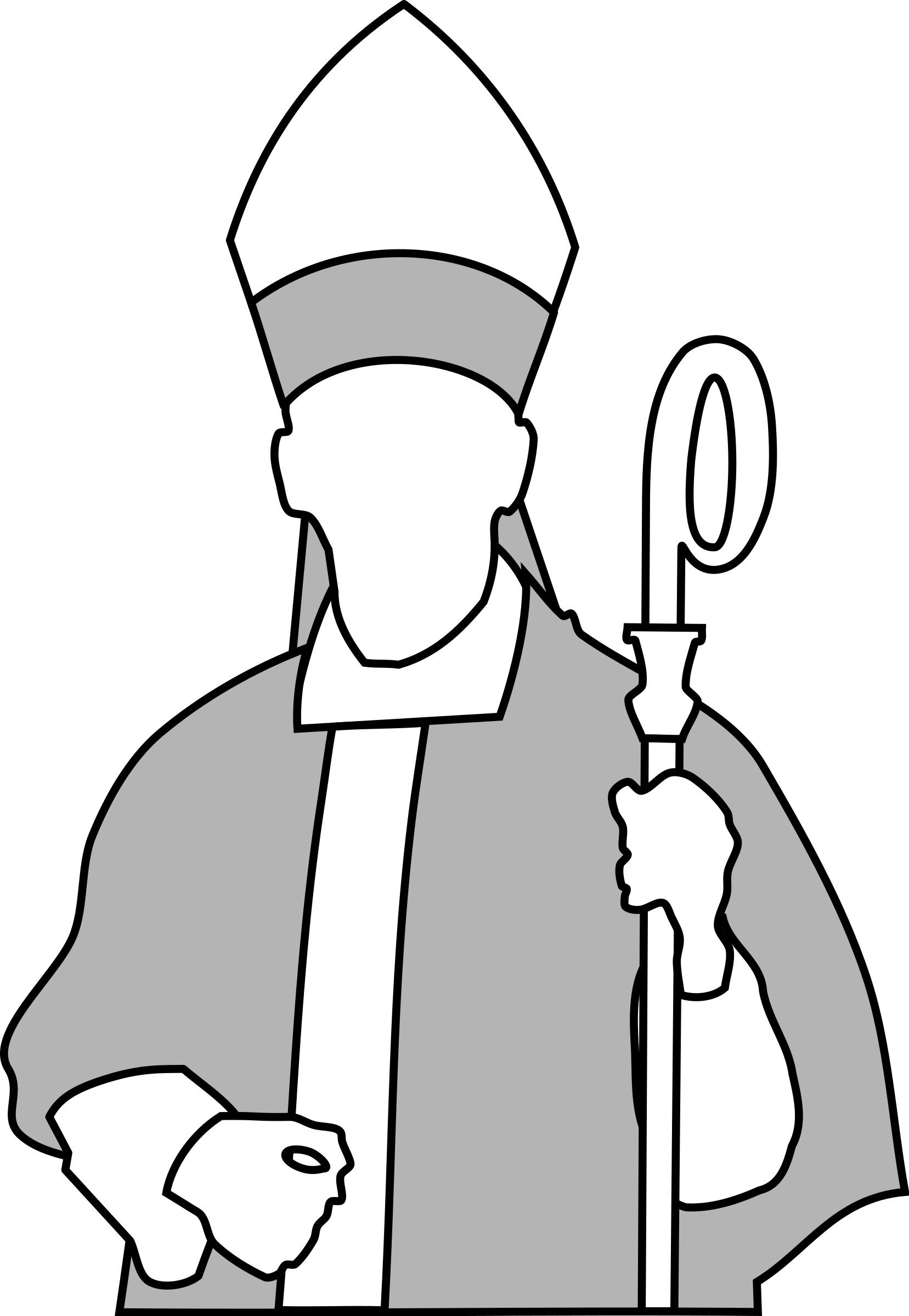 Clipart - bishop