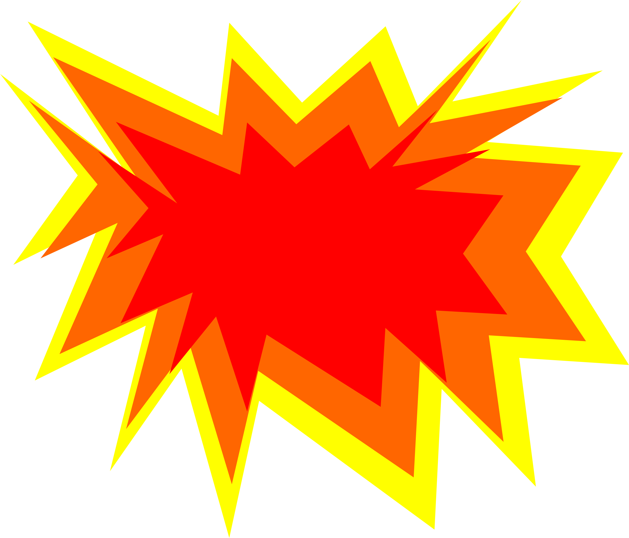 Clipart - Explode-(Color)