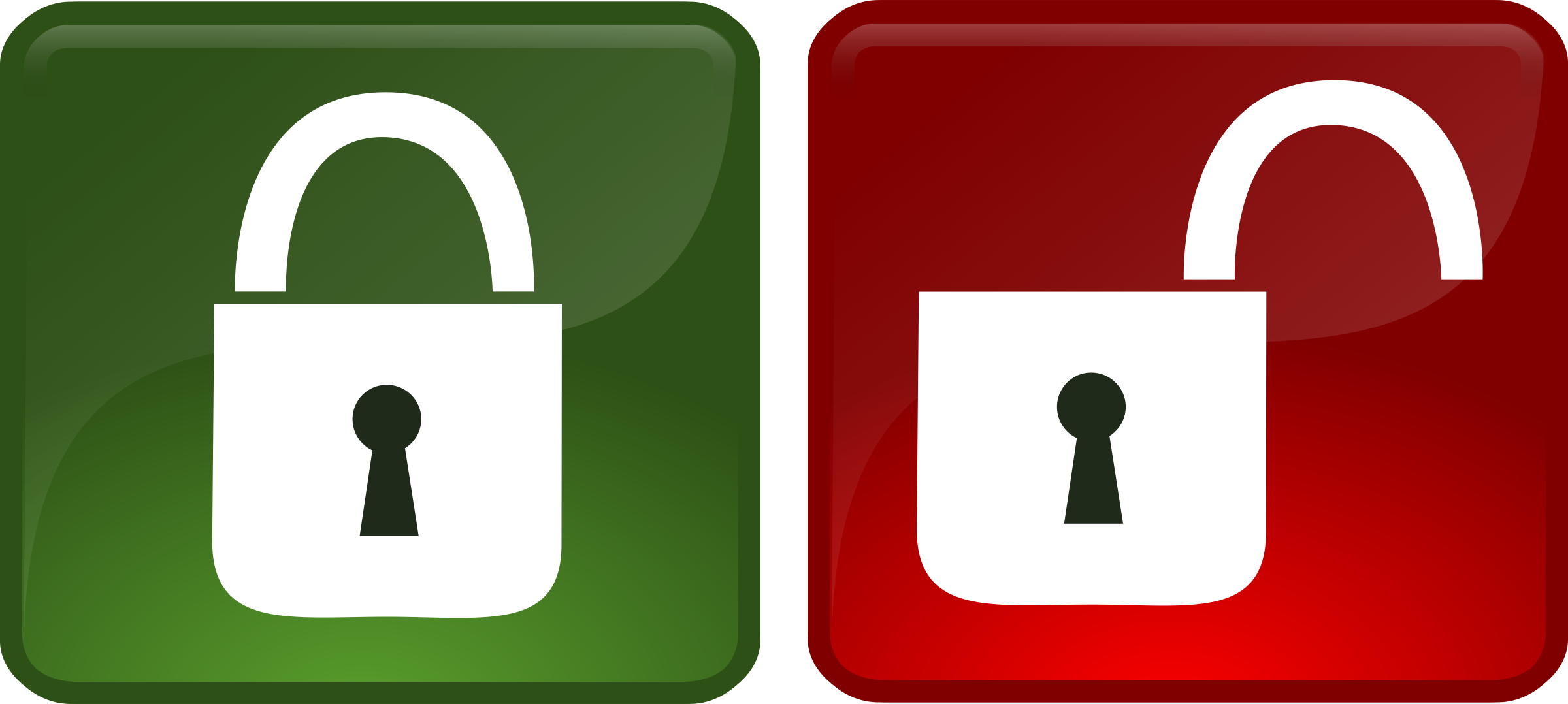 clipart icons open closed