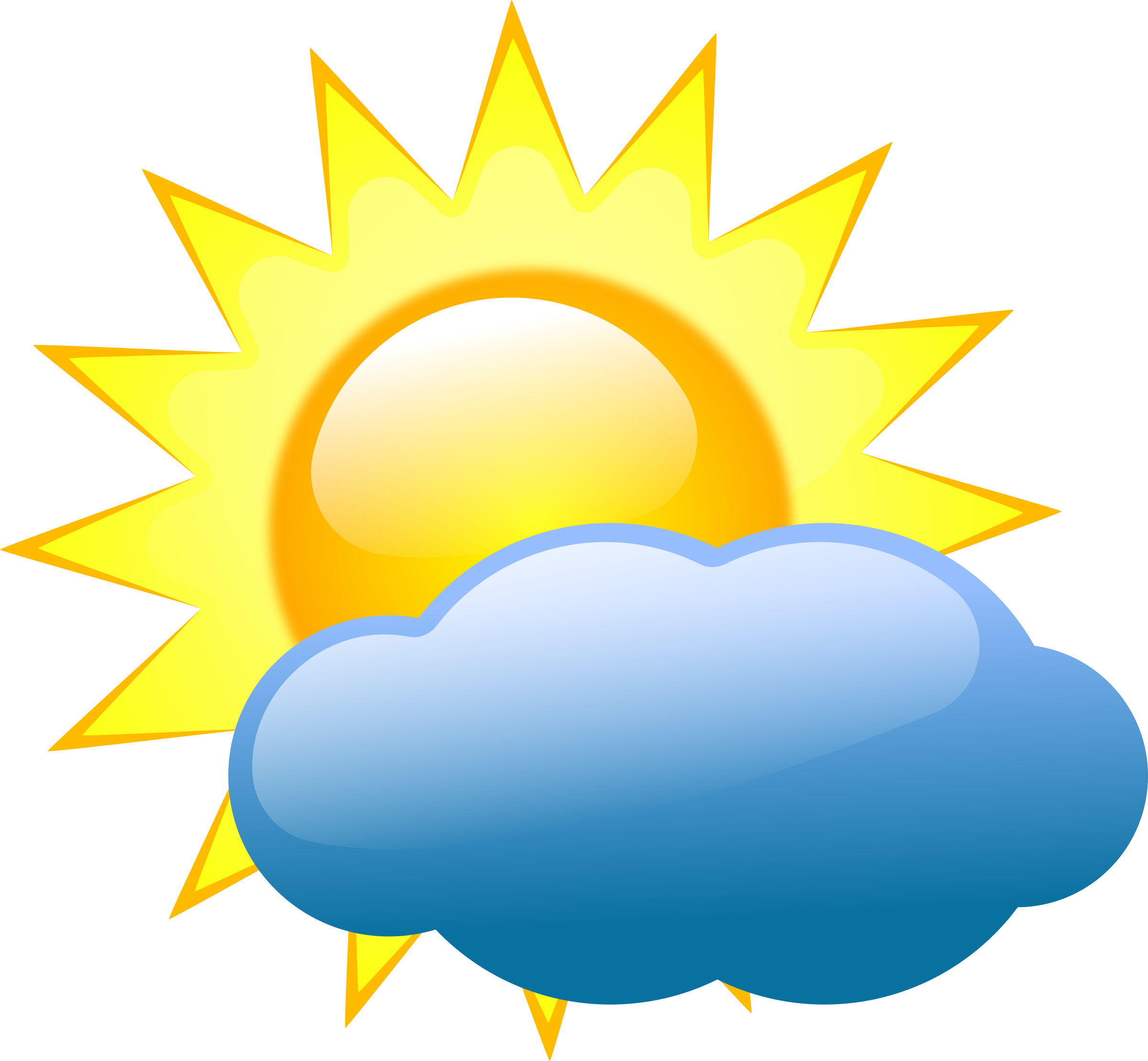 Clipart - weather symbols 2