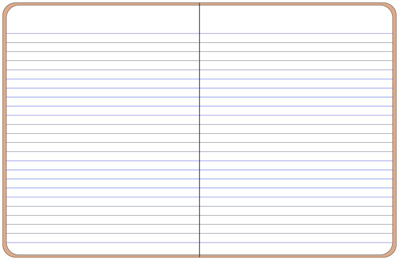 Clipart Open Notebook Clipart Open Notebook