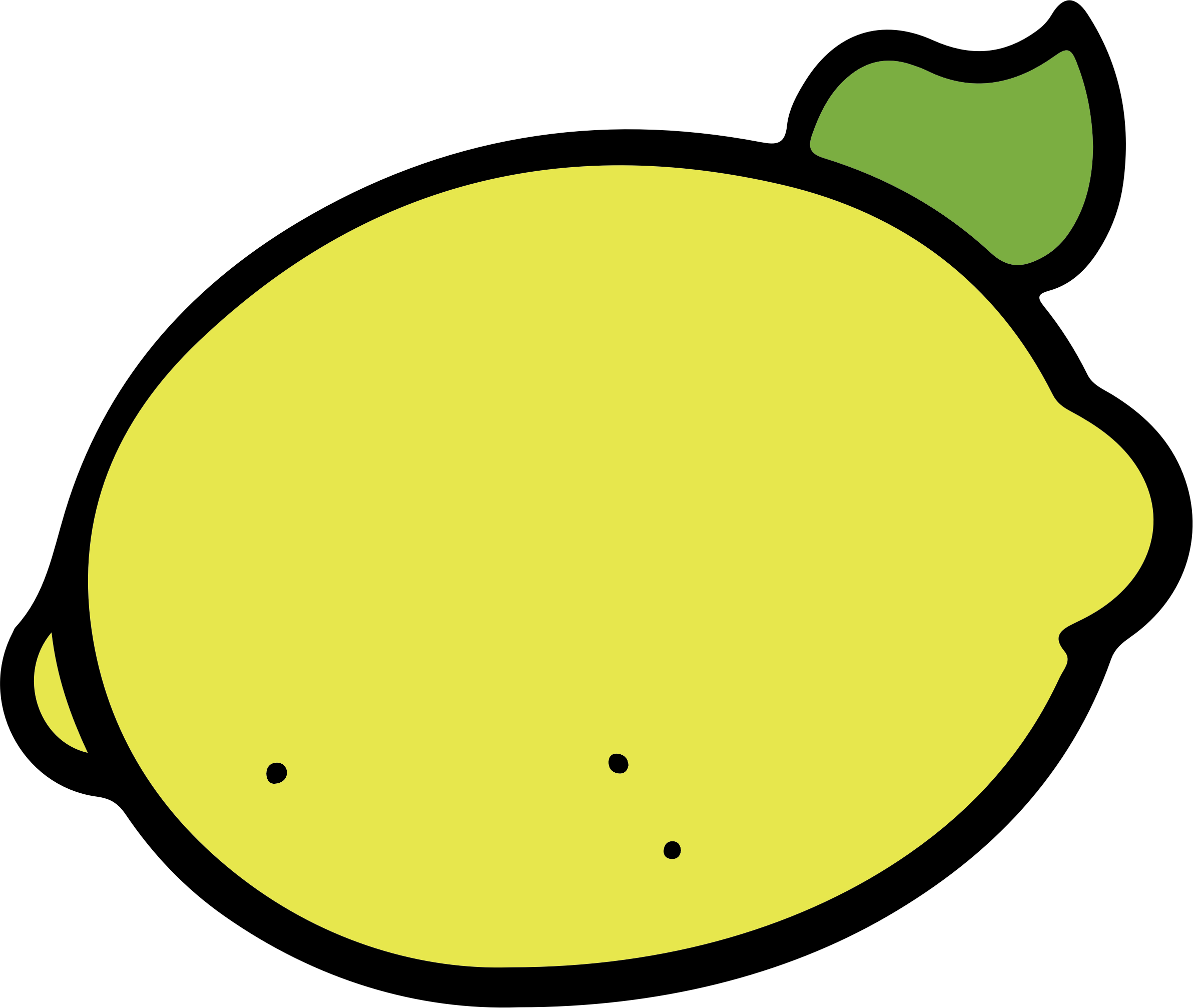 clipart of a lemon - photo #23