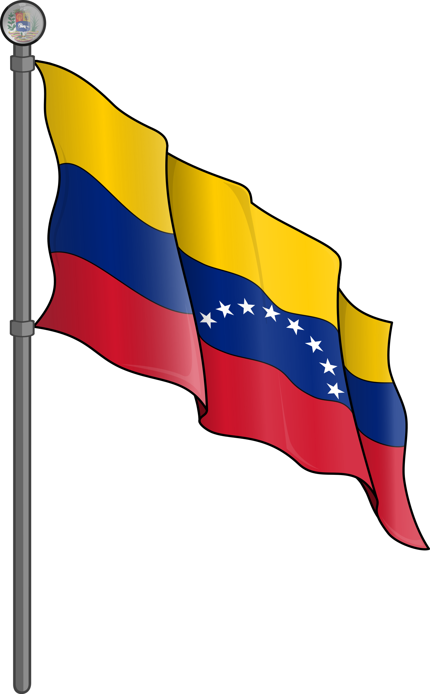 Clipart - Bandera de Venezuela