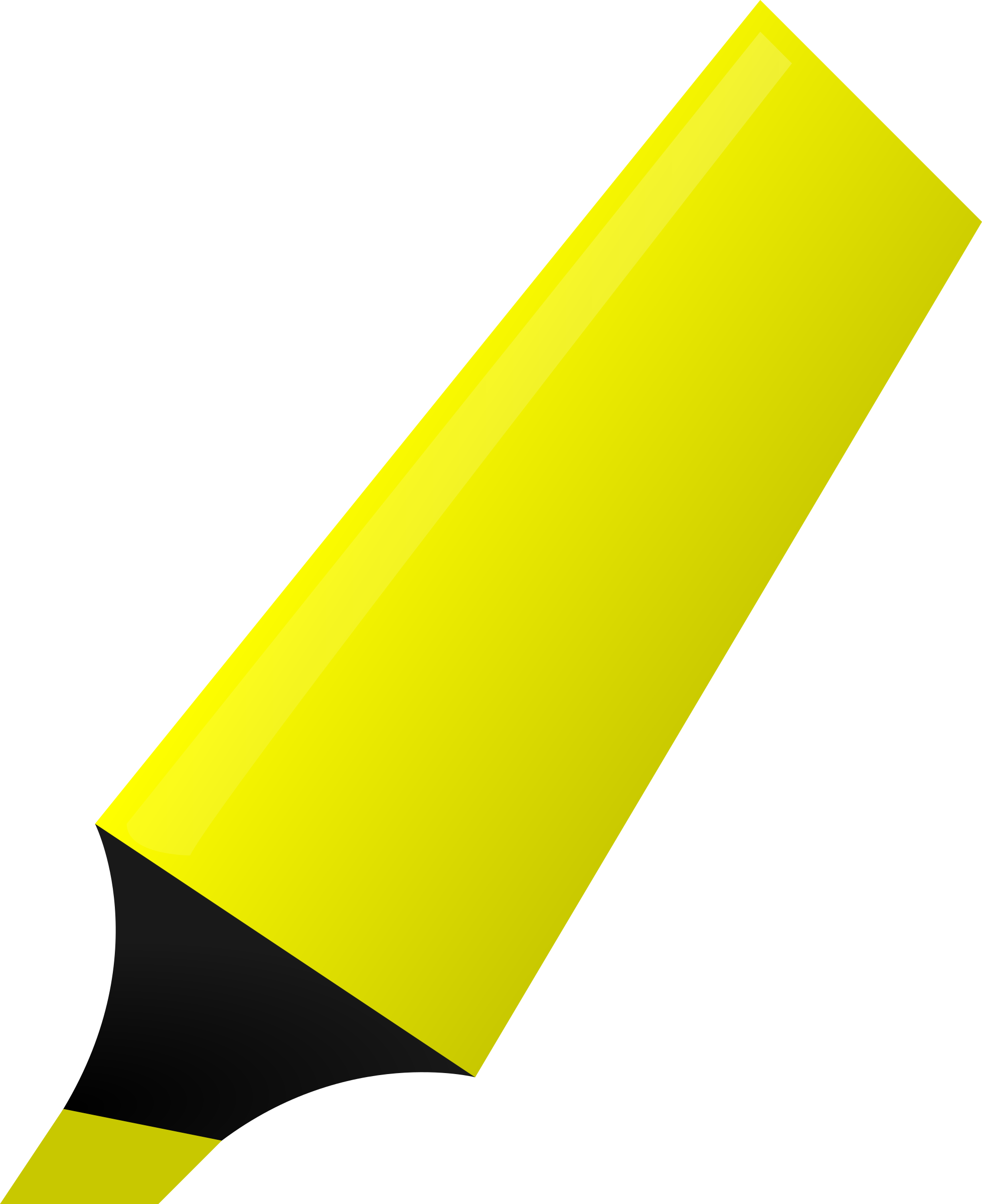 clipart yellow highlighter - photo #2