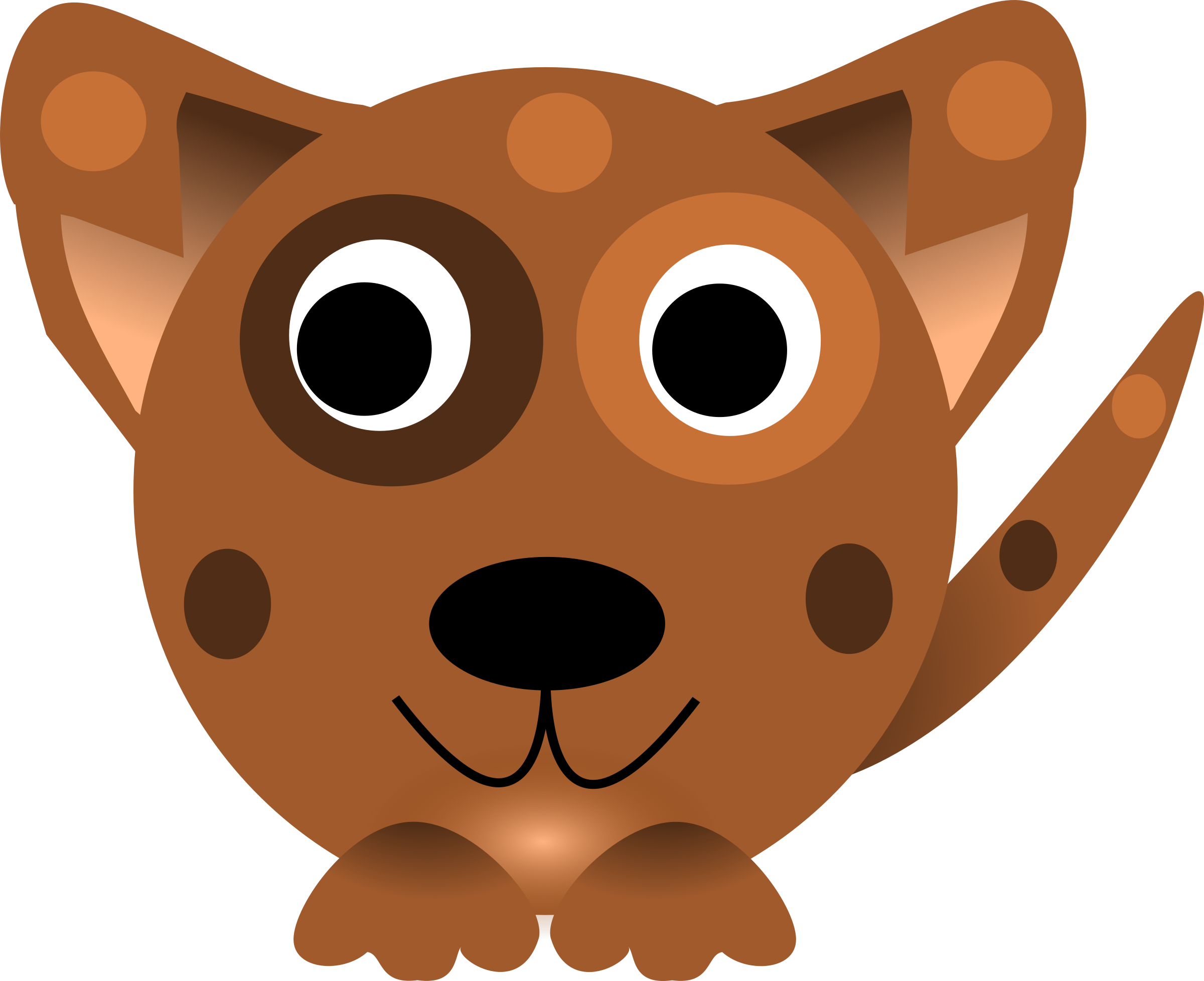 Clipart - Chinese zodiac dog