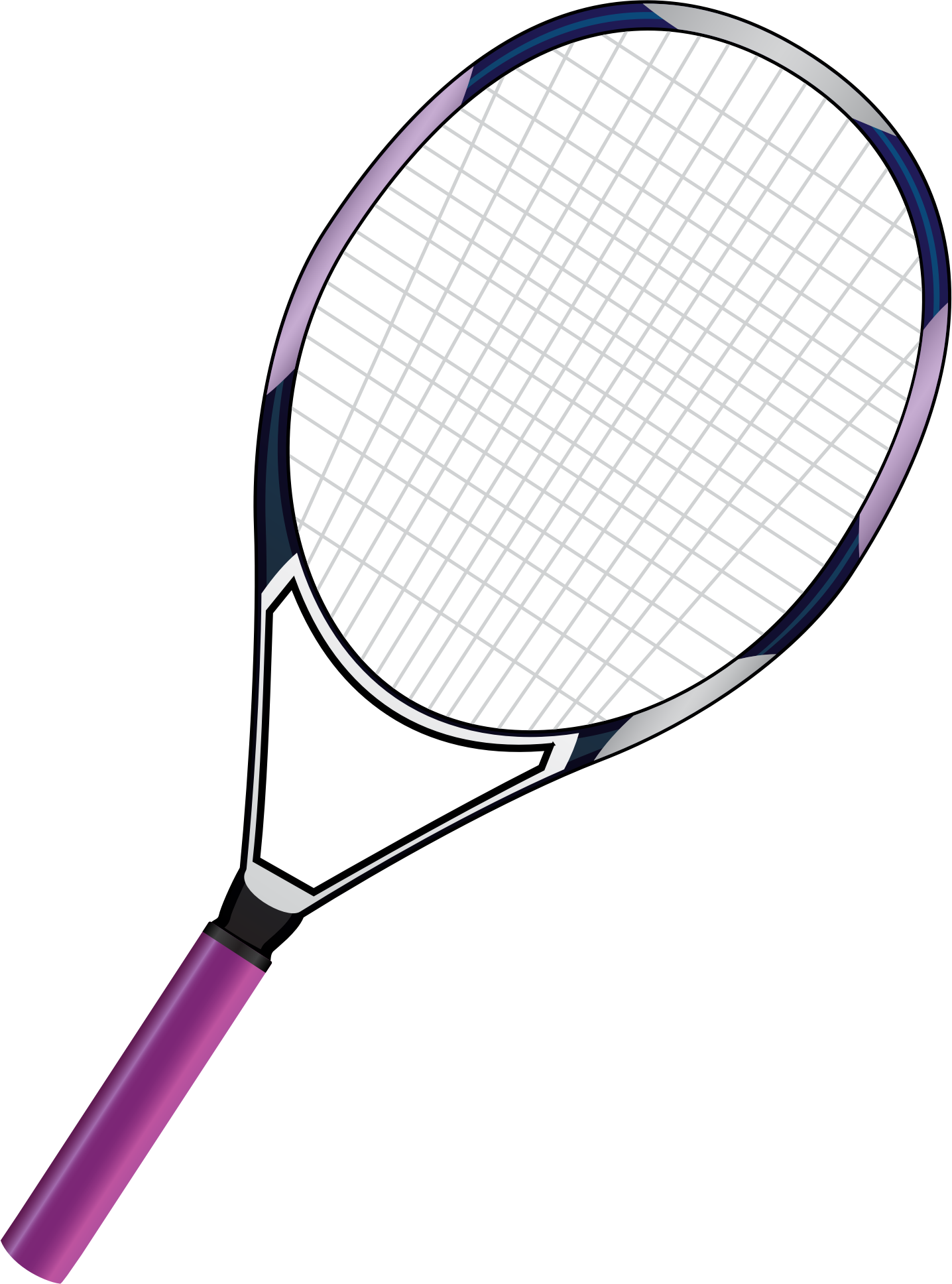 Clipart - Tennis Racquet