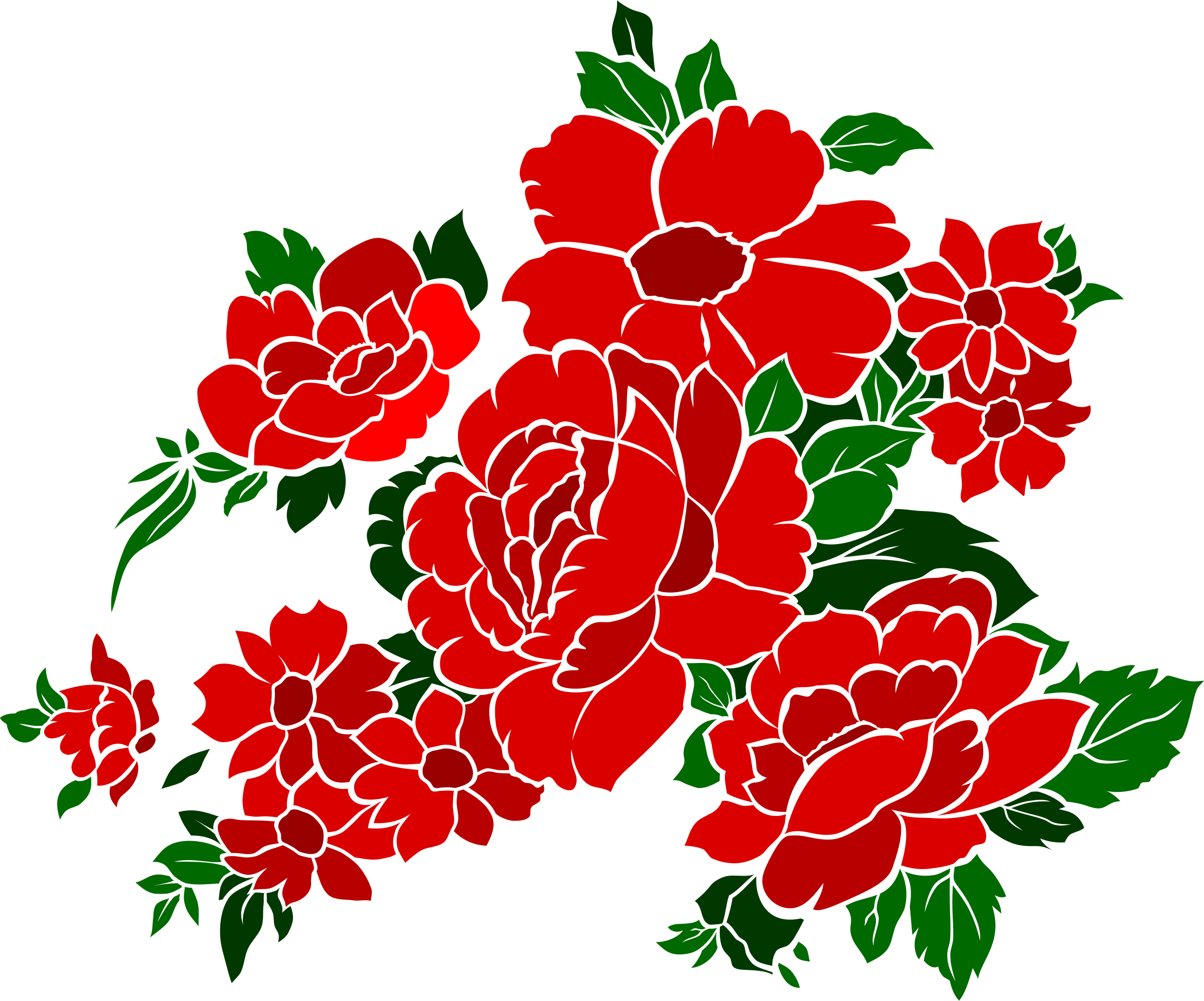 Vintage Flowers Rose 4 Vintage Flowers Rose 4