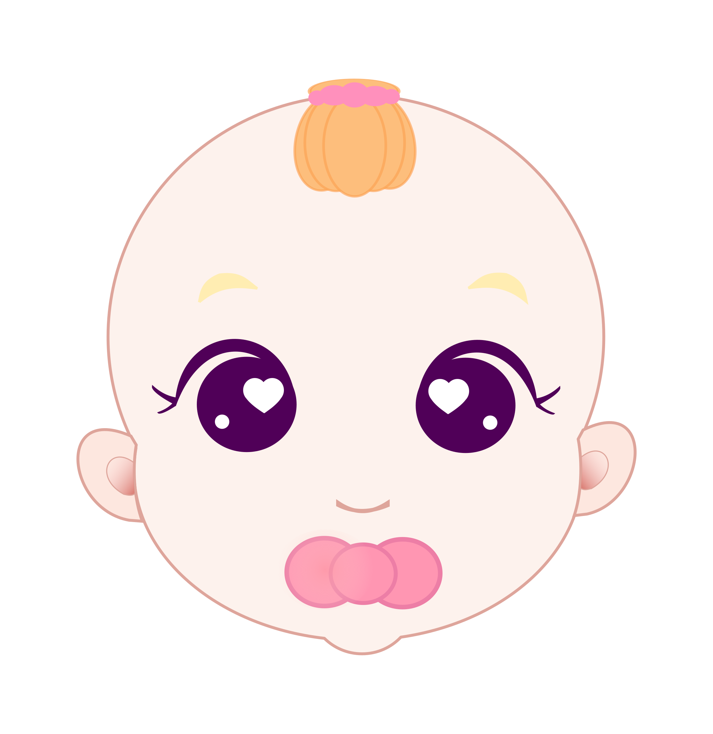 clipart baby face - photo #42