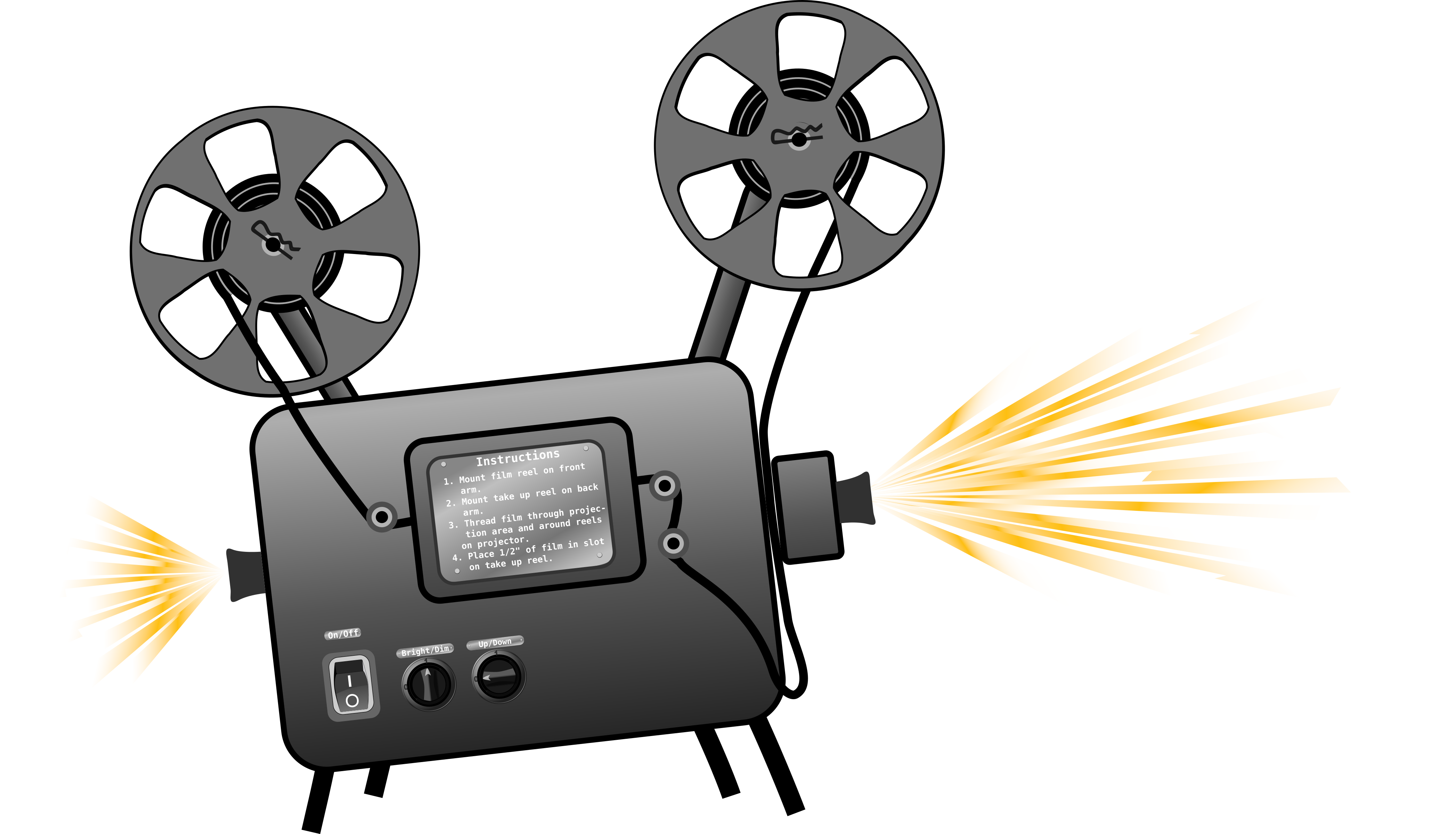 clipart of movie projector - photo #1