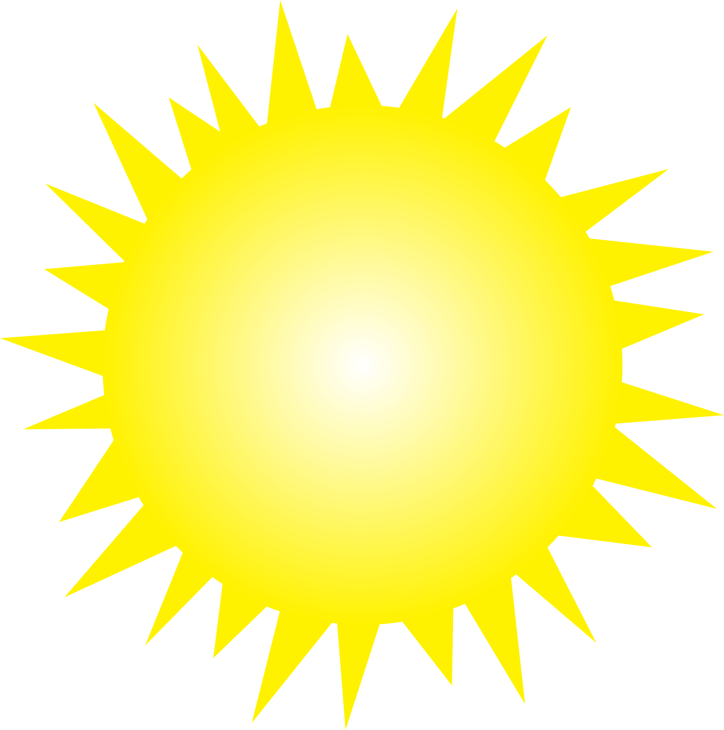 Clipart - Shining Sun