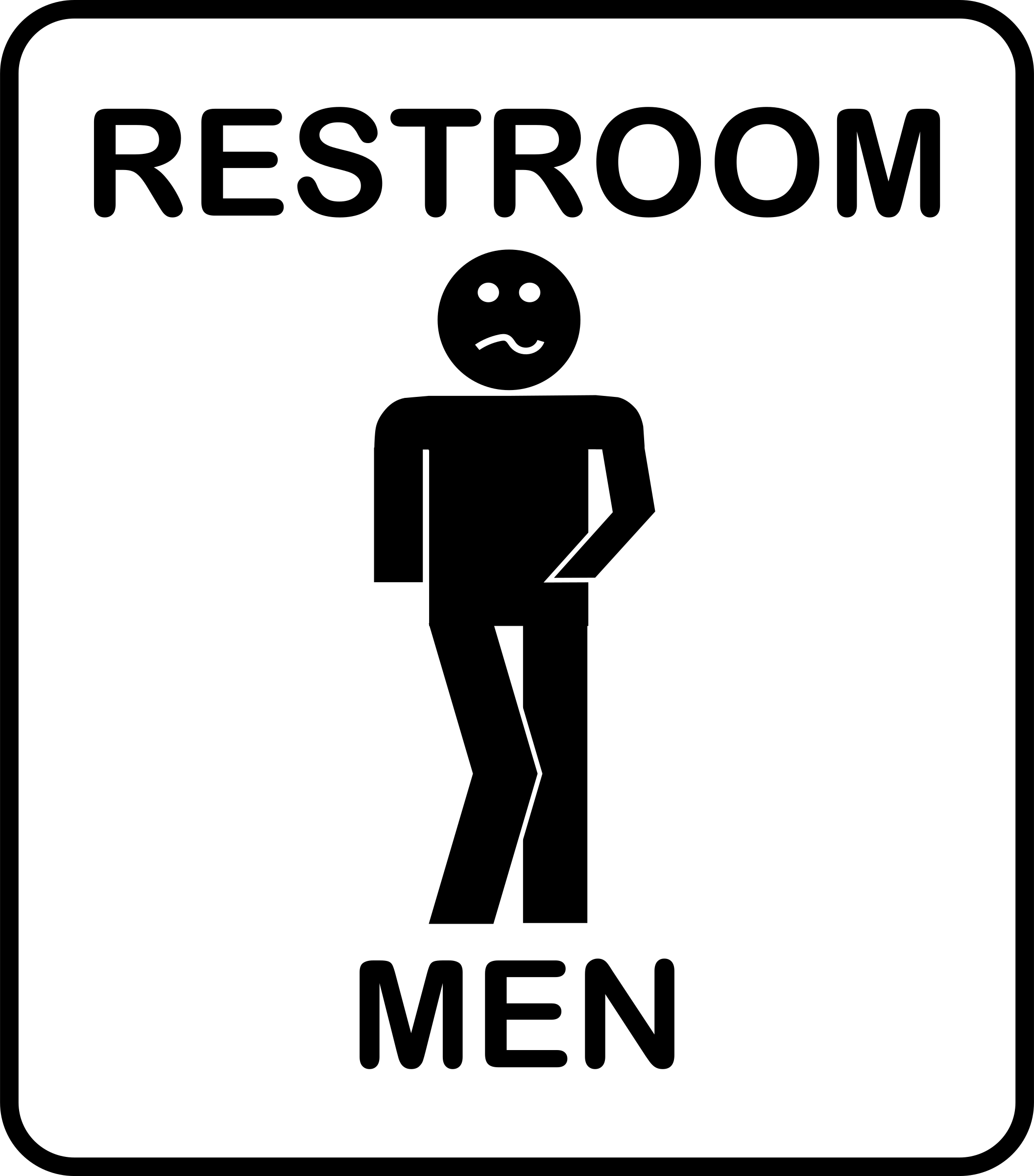men's room clipart - photo #29
