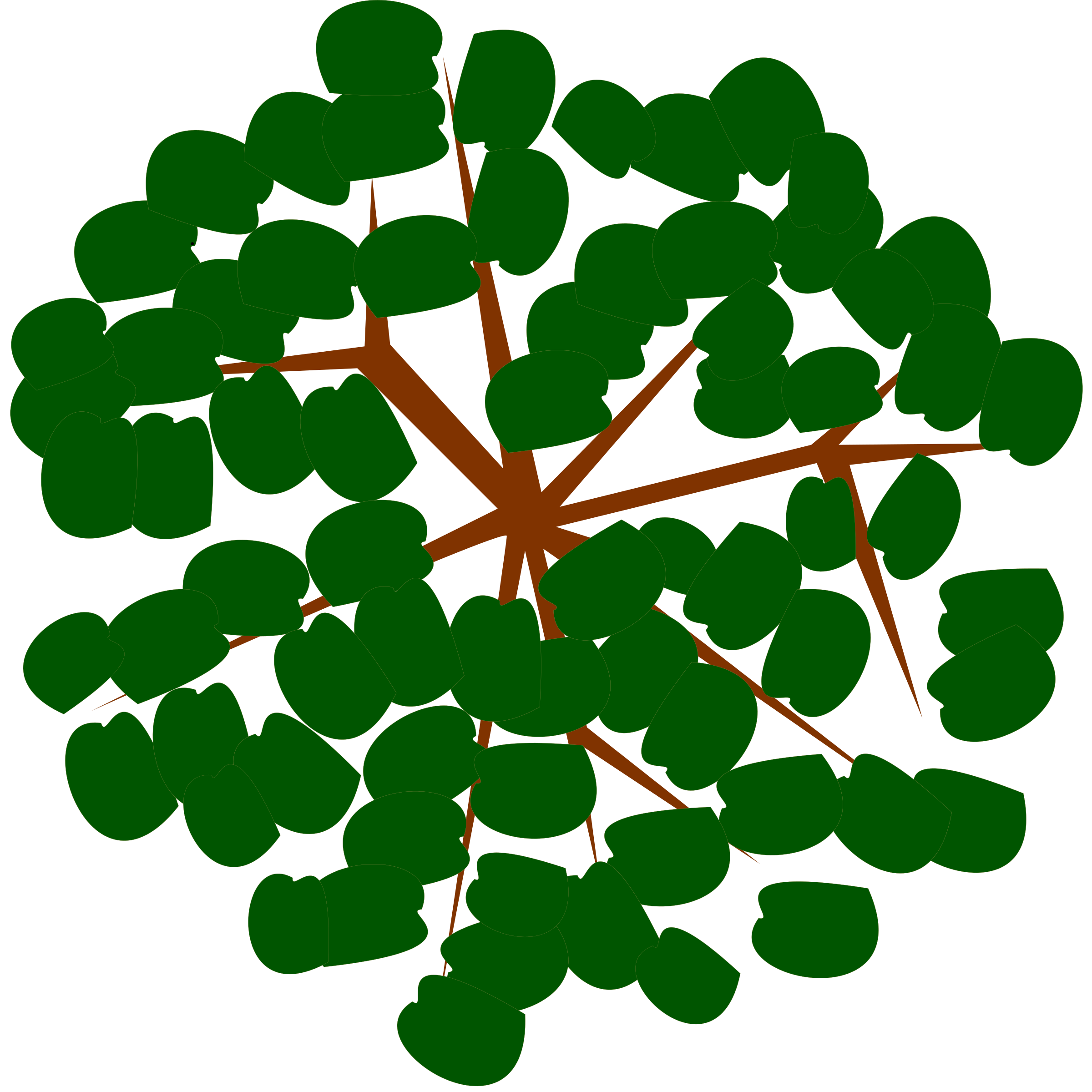 clipart tree from above - photo #11