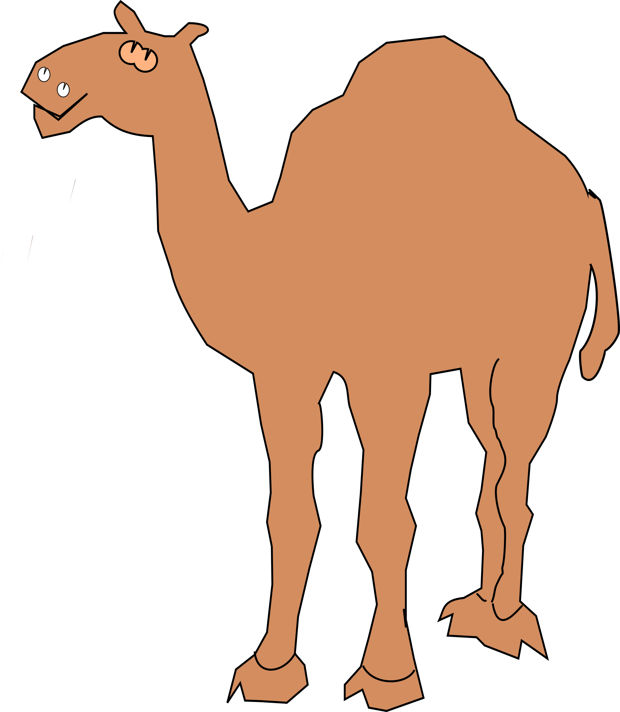 Clipart - Camel