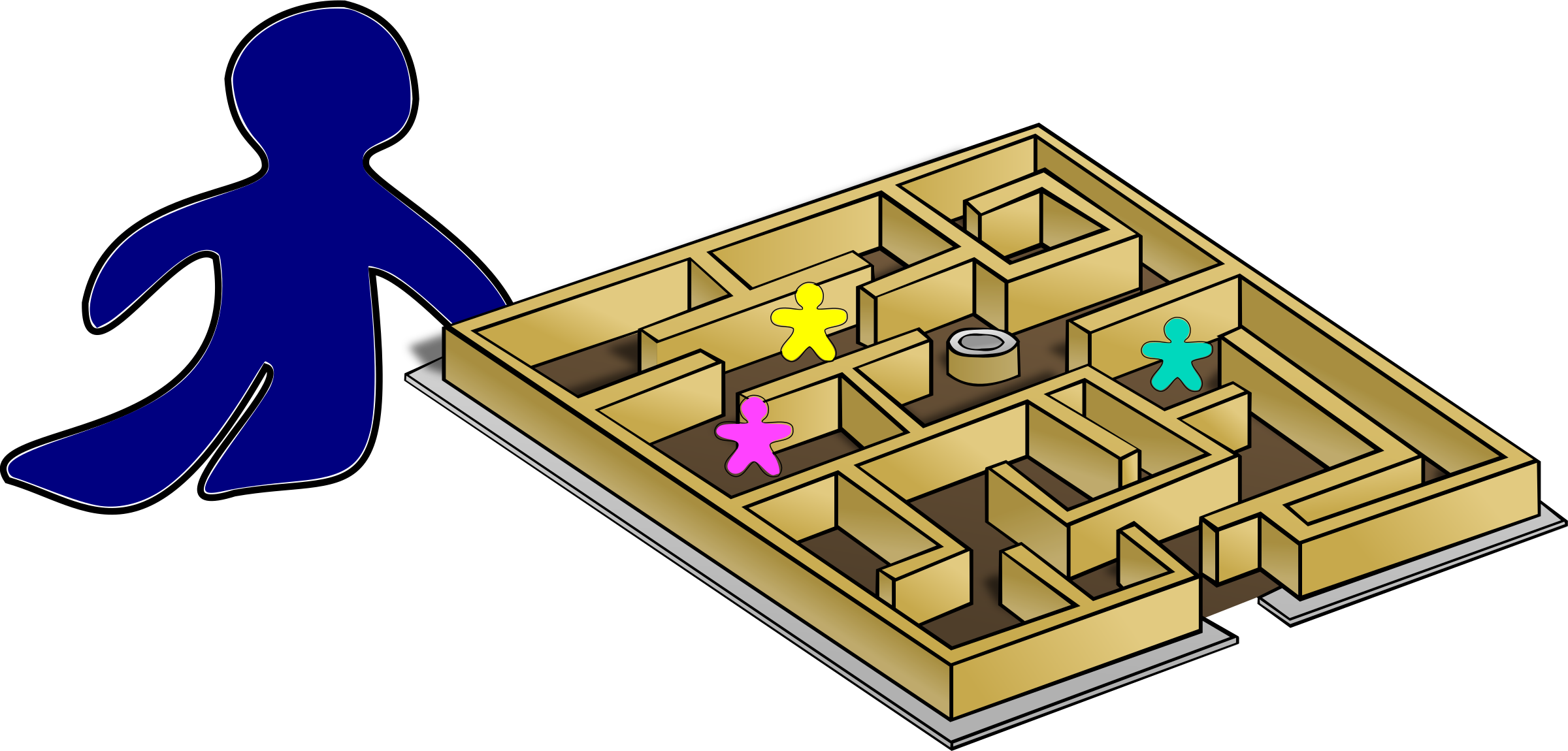 Clipart - Gingerbread Lab Rats