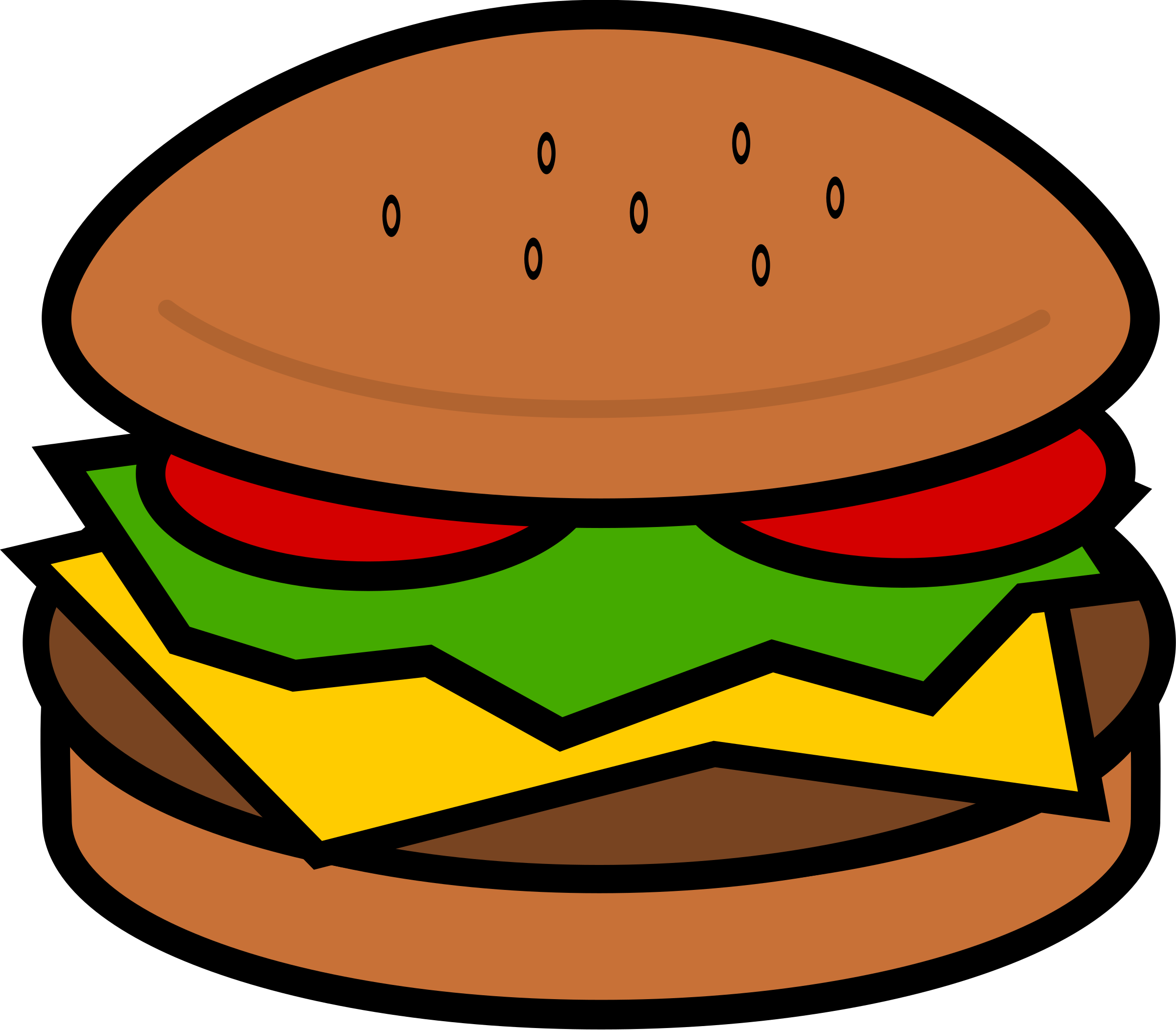 Clipart Hamburger