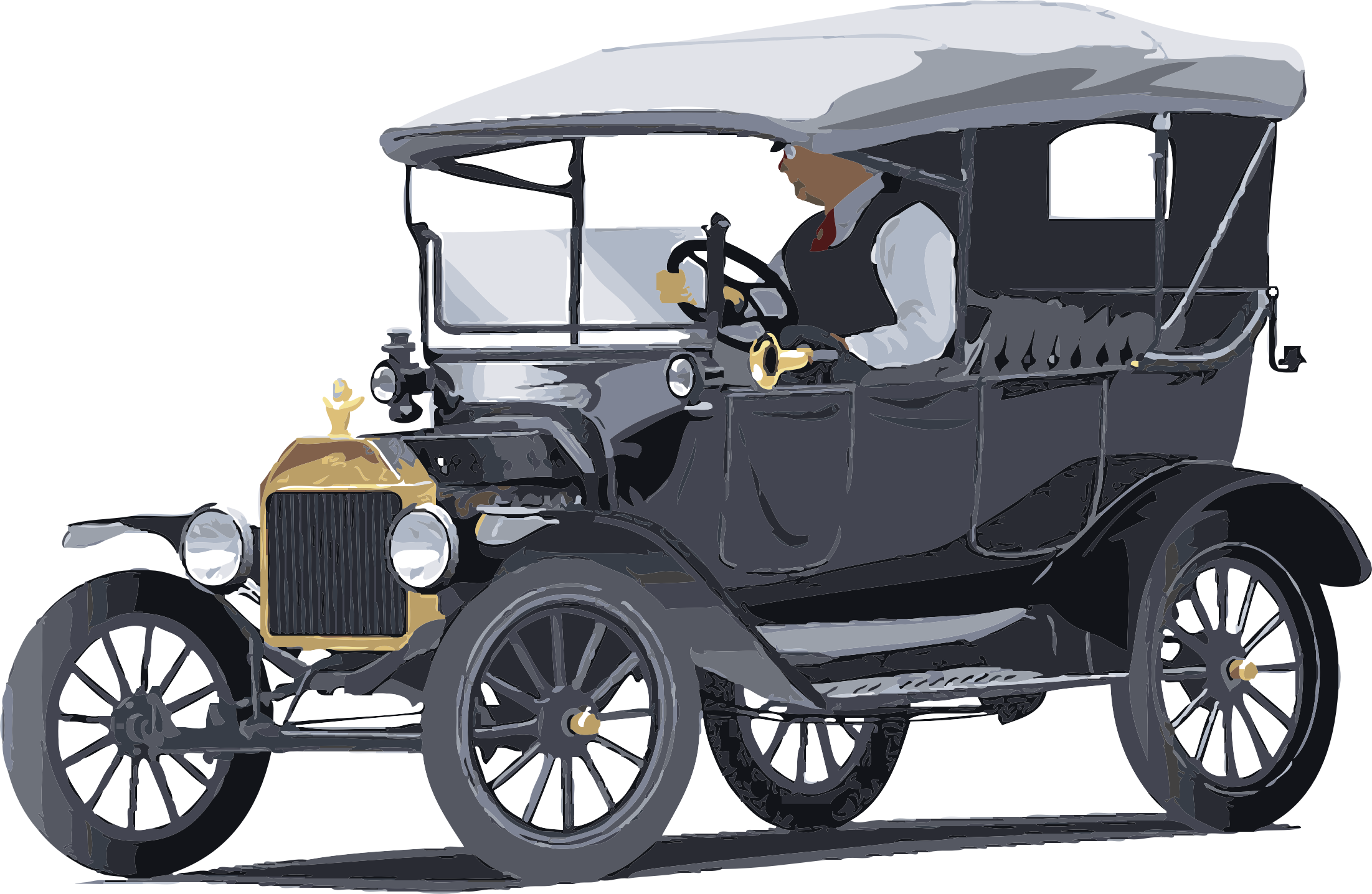 Clipart of model t ford #3