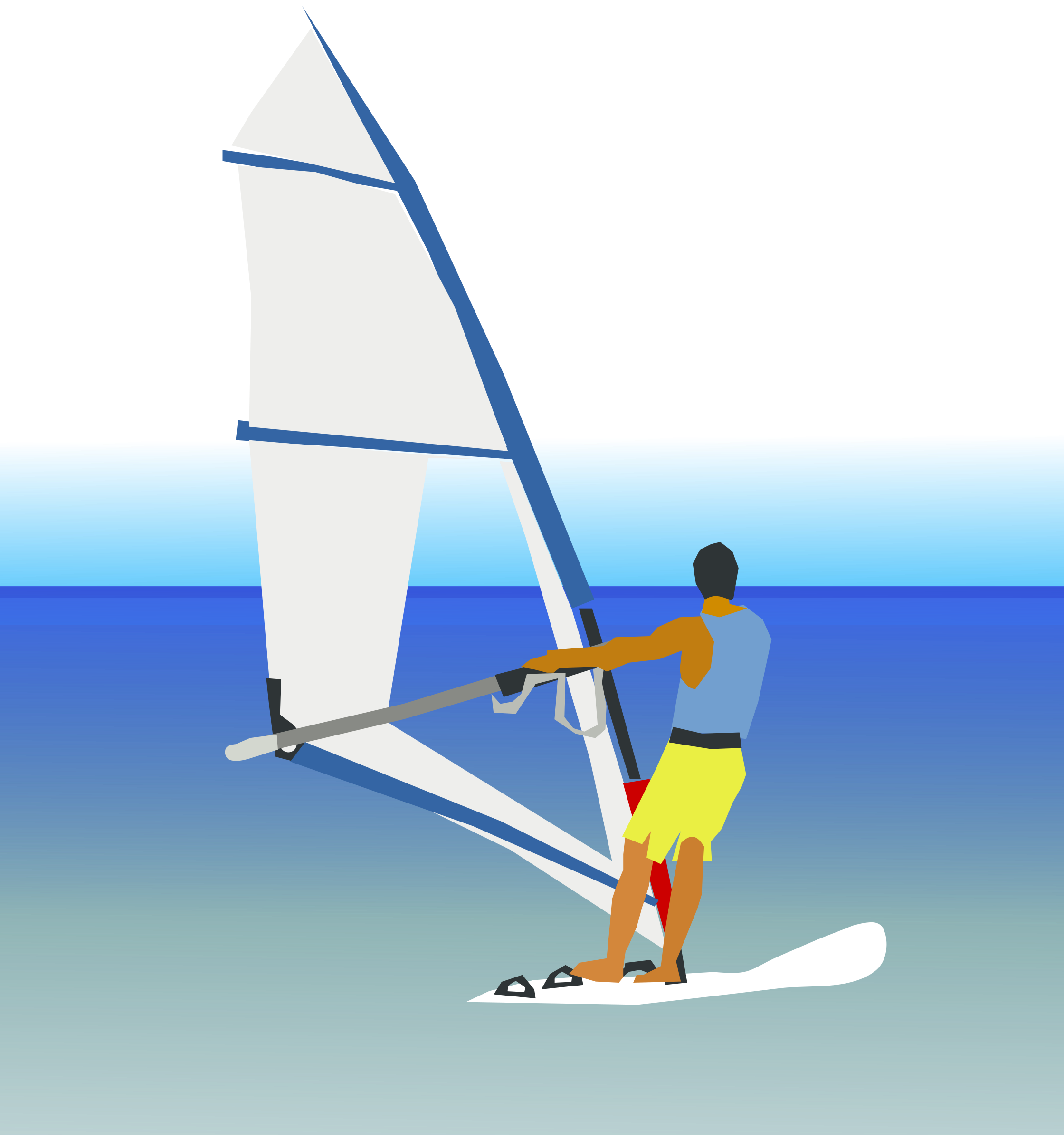 Clipart windsurf