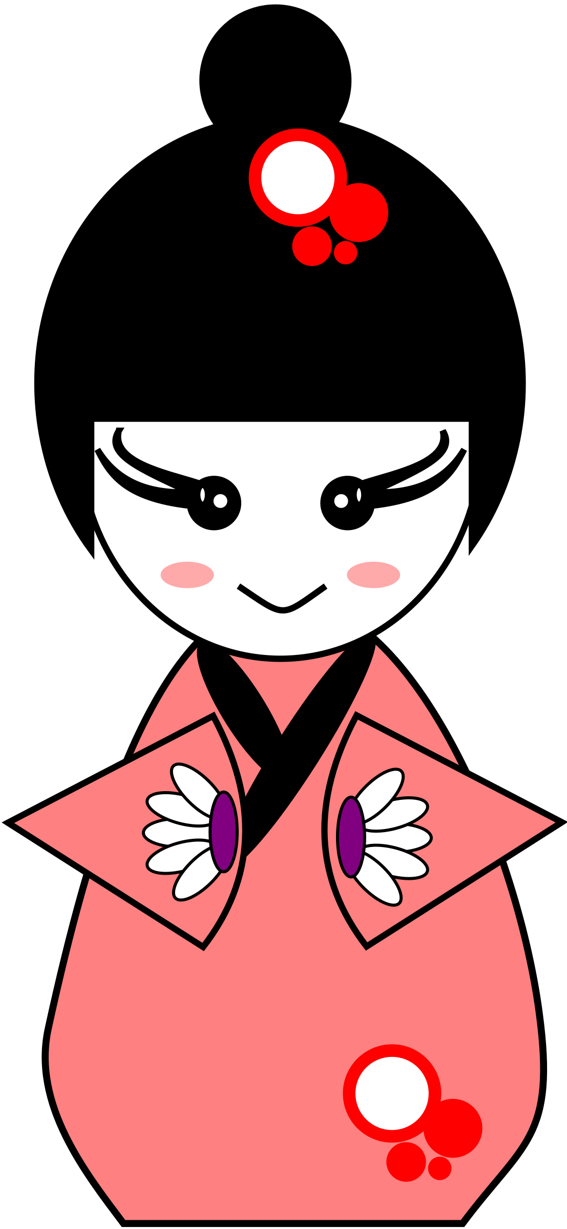 geisha girl clipart - photo #5