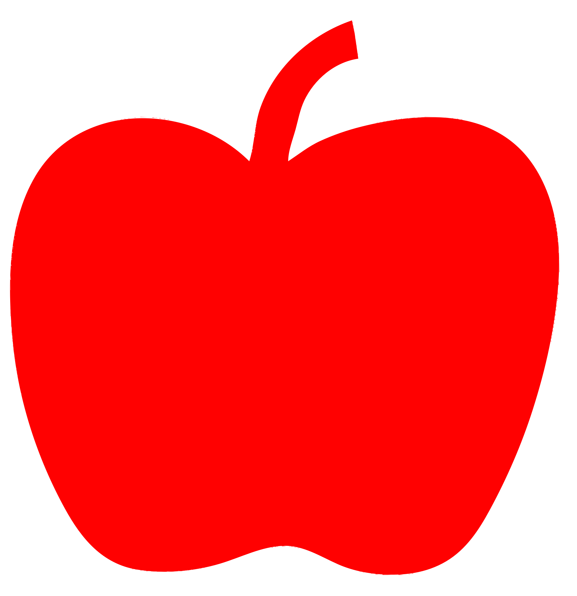 red apple clipart - photo #12