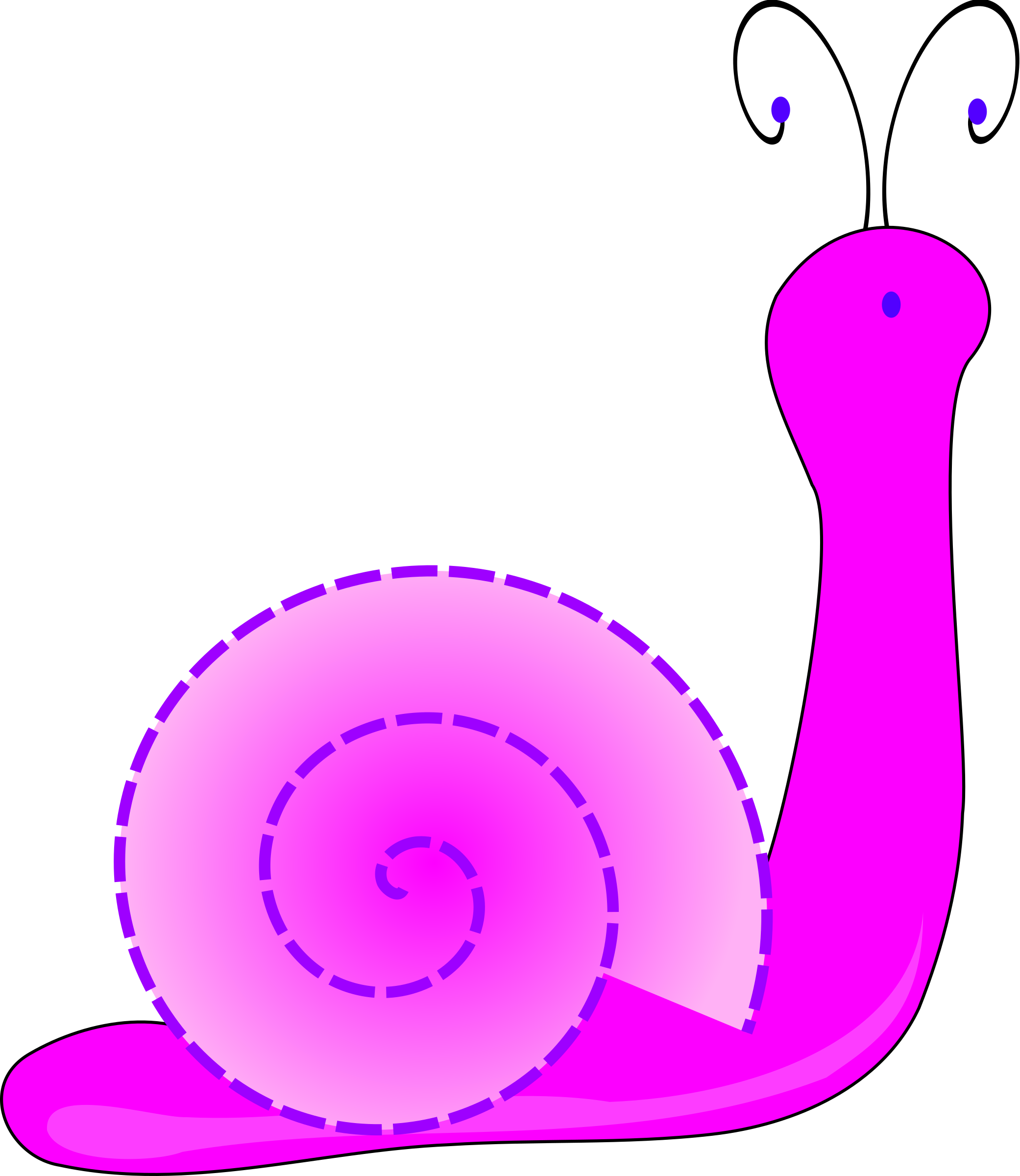 clipart-snail