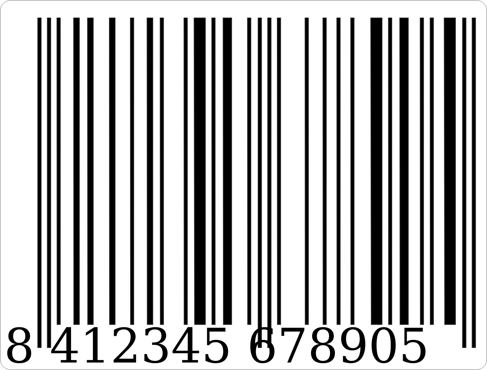 Clipart - manorito-barcodebandw
