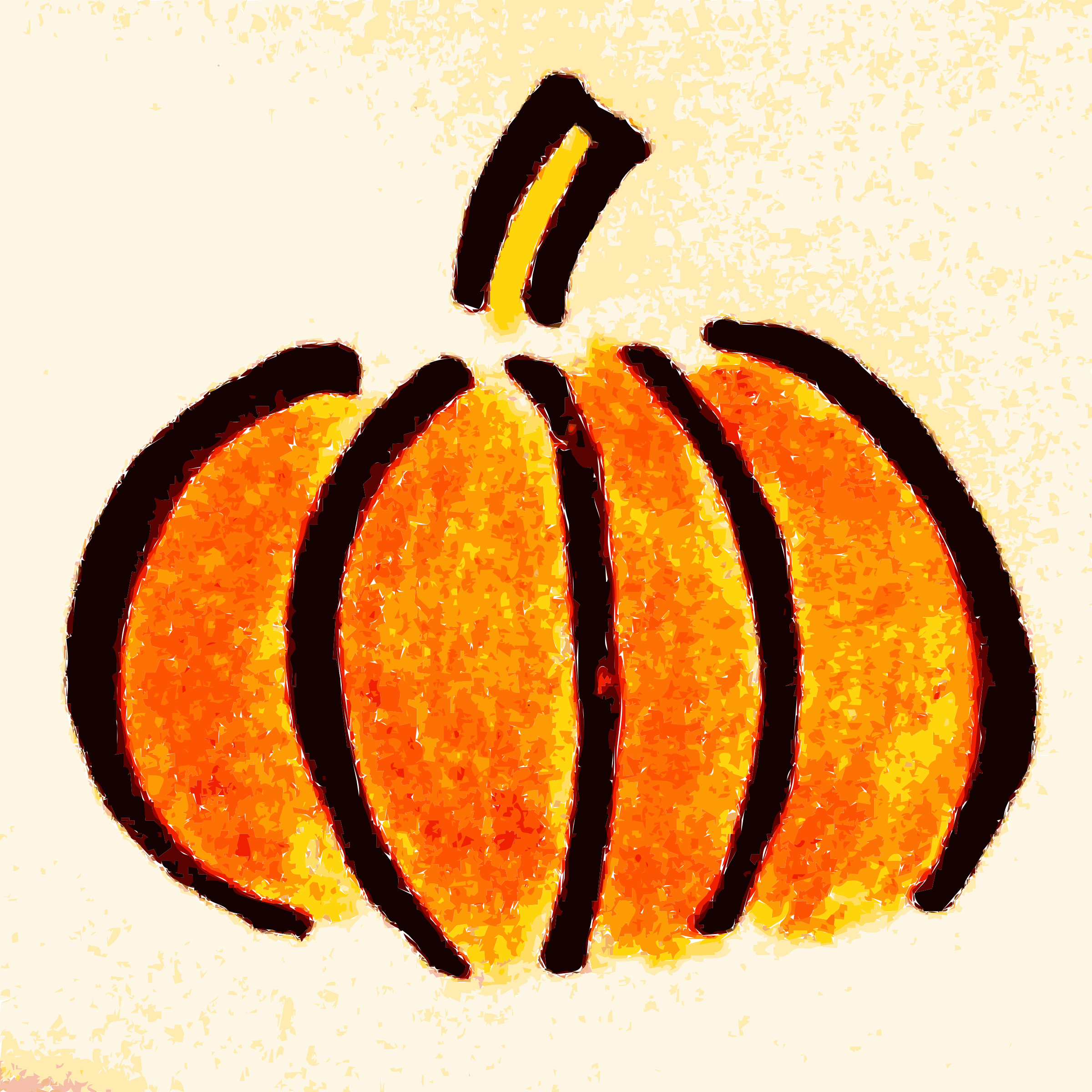 Hand drawn Pumpkin Clipart by wallpapergirl