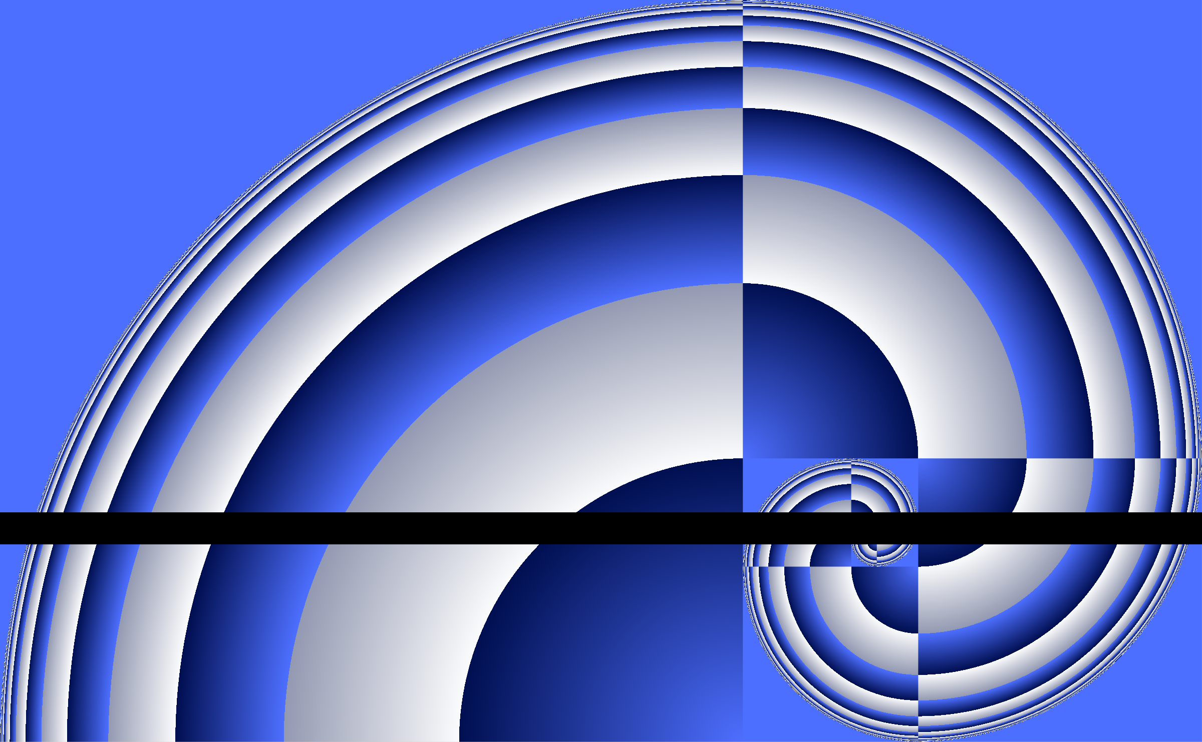 Clipart - Fibonacci spiral