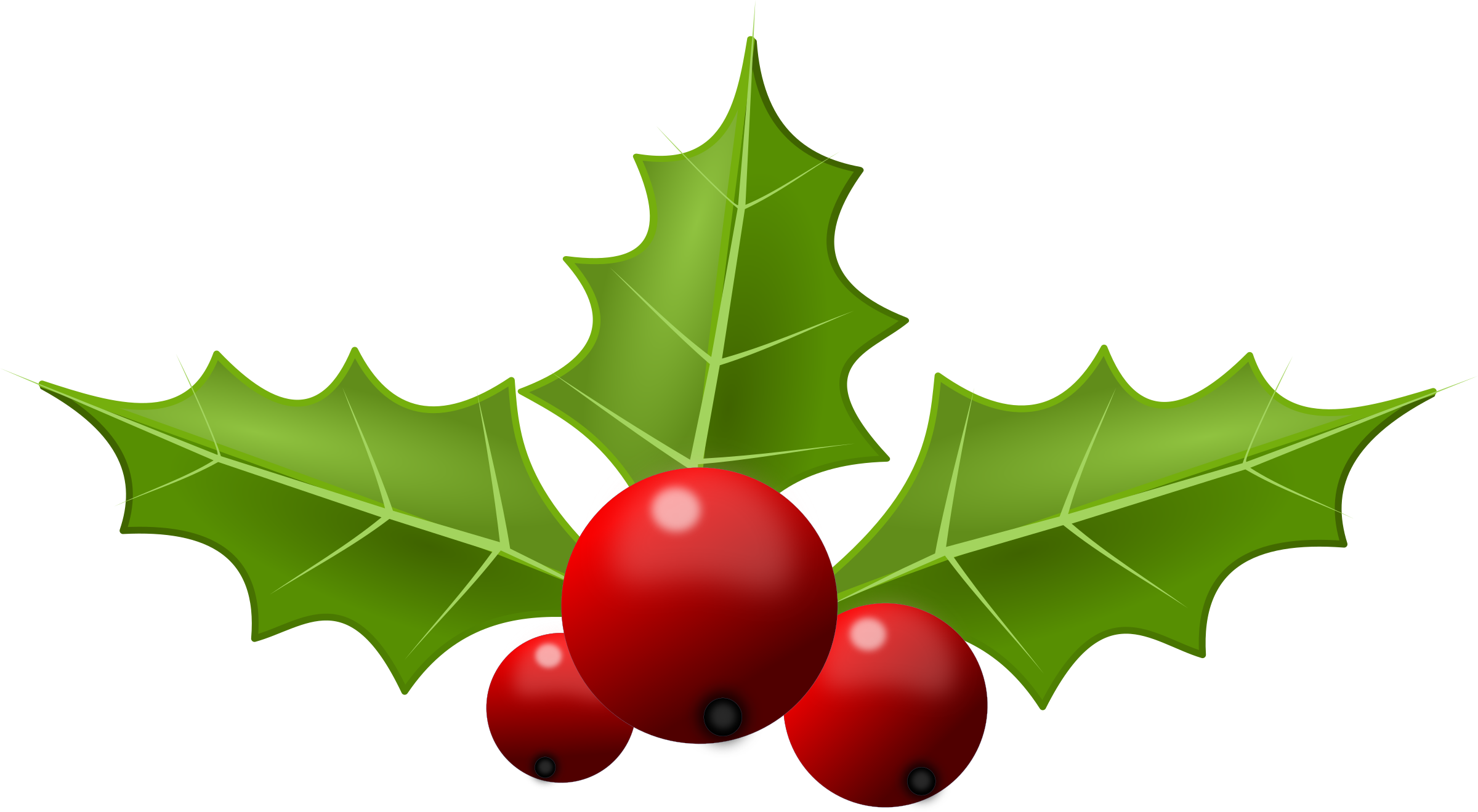 clipart xmas holly - photo #4