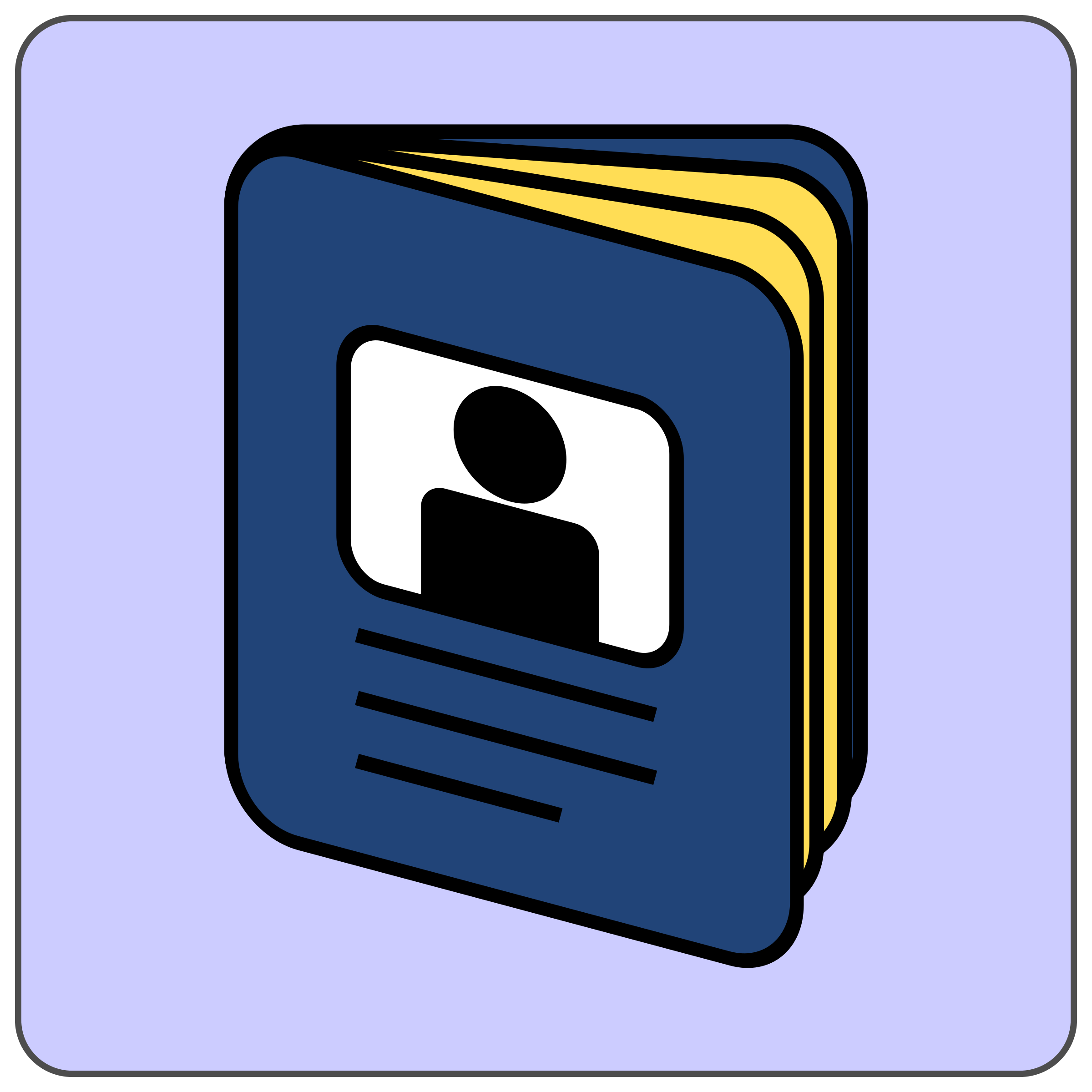 Clipart Passport Icon