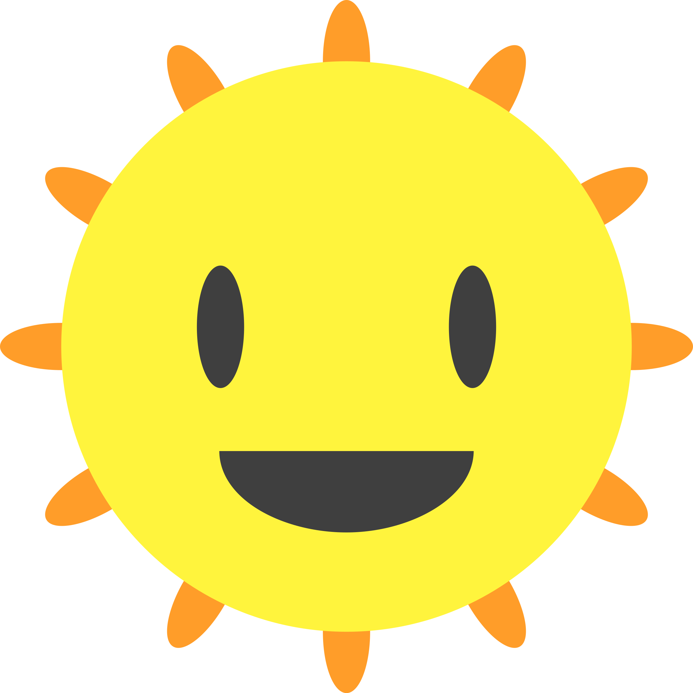 Clipart - Happy Sun