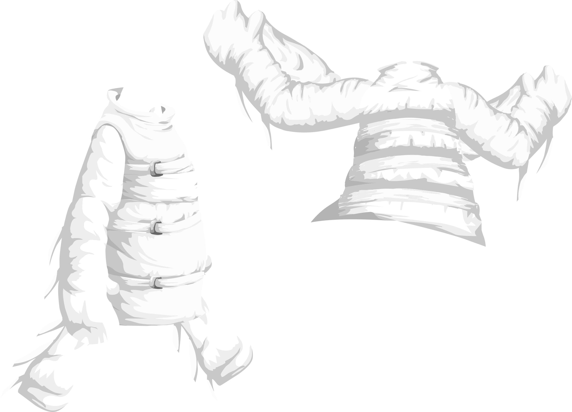 Clipart Avatar Wardrobe Coat Straight Jacket