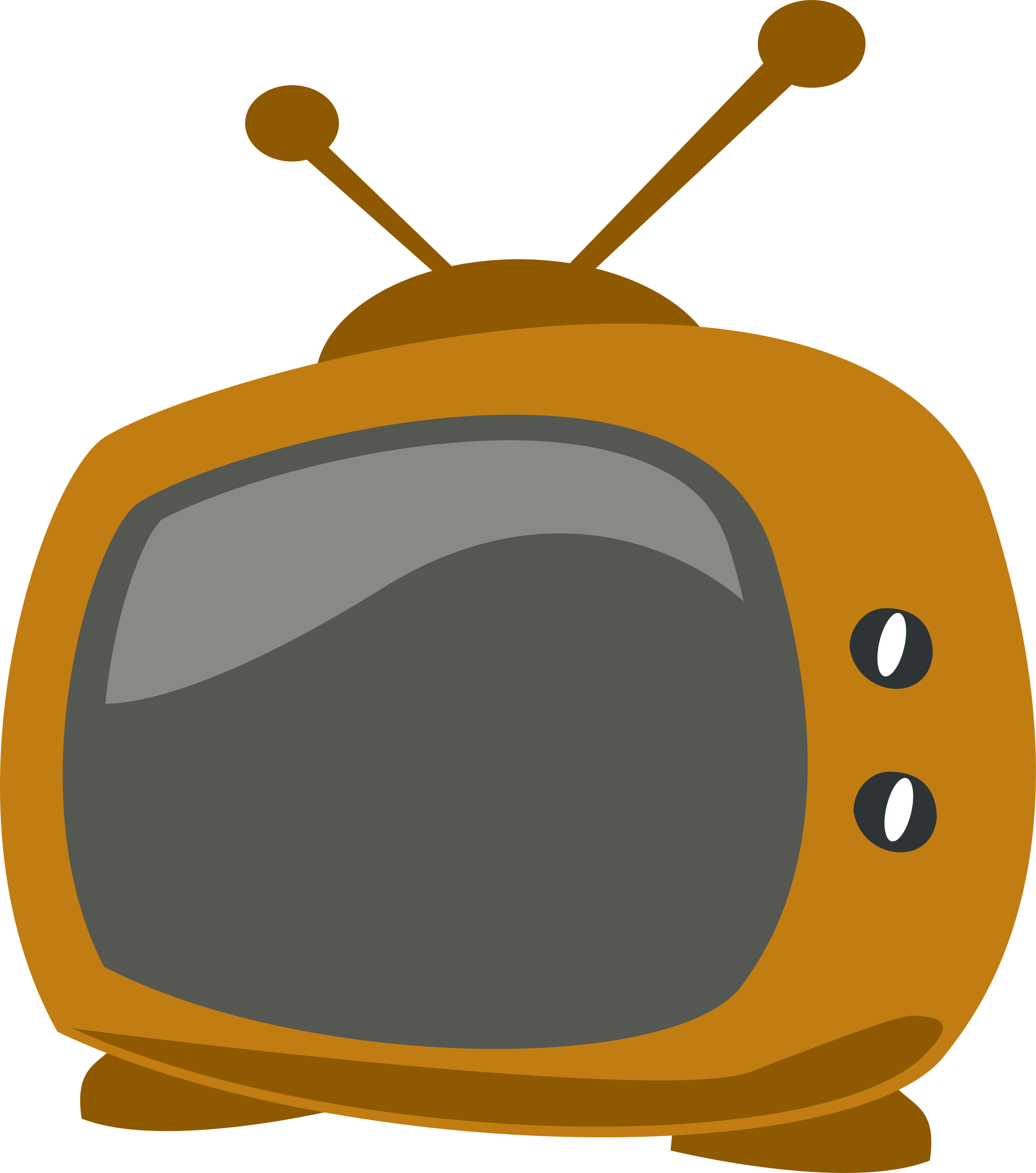 Clipart - cartoon tv