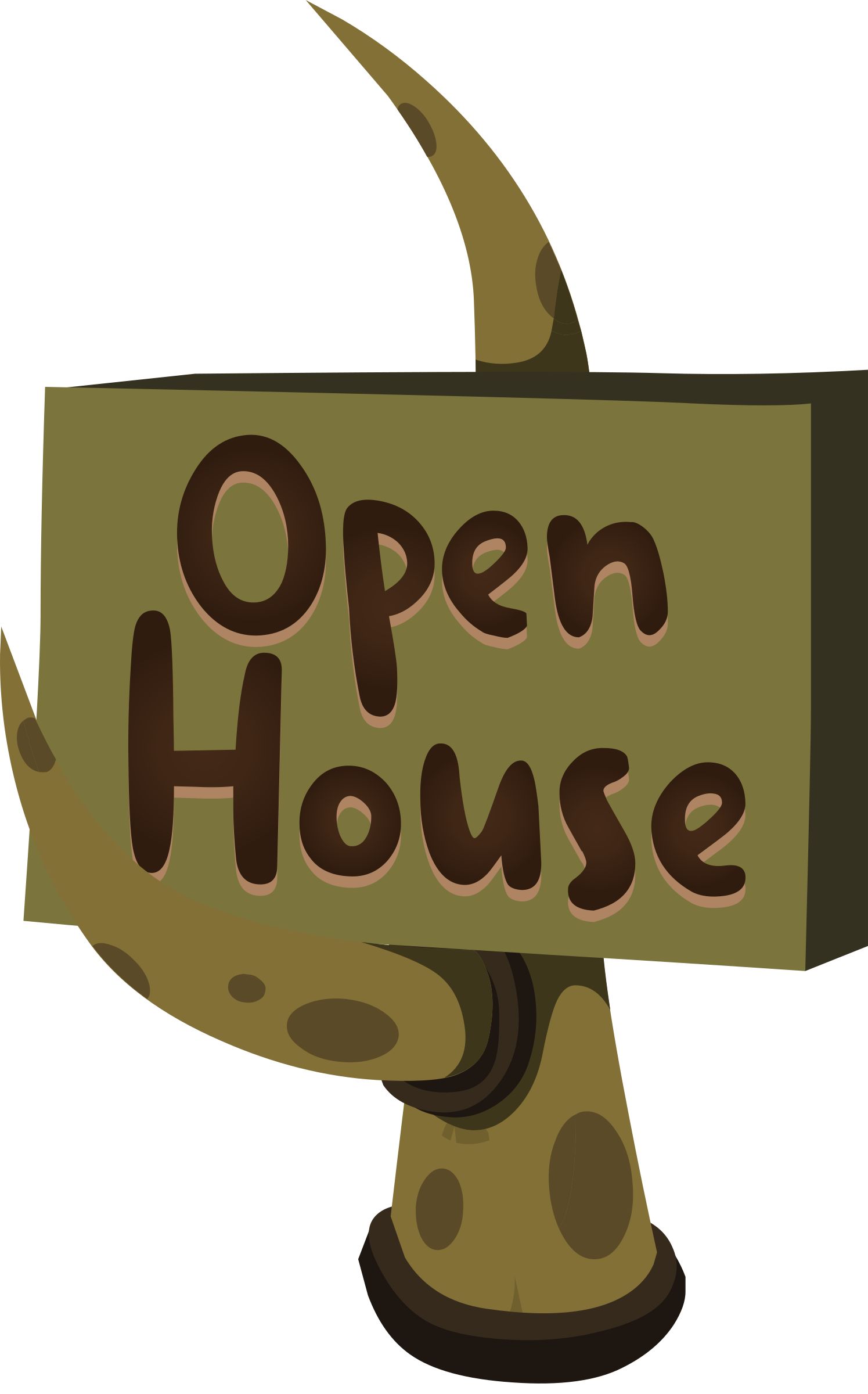 clip art open house sign - photo #38